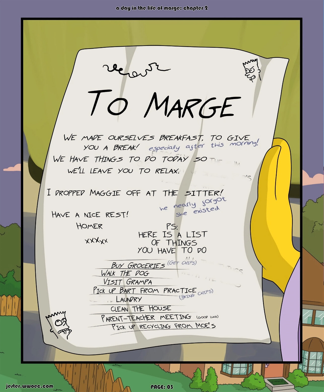 A Day in the Life of Marge 2 - Page 3
