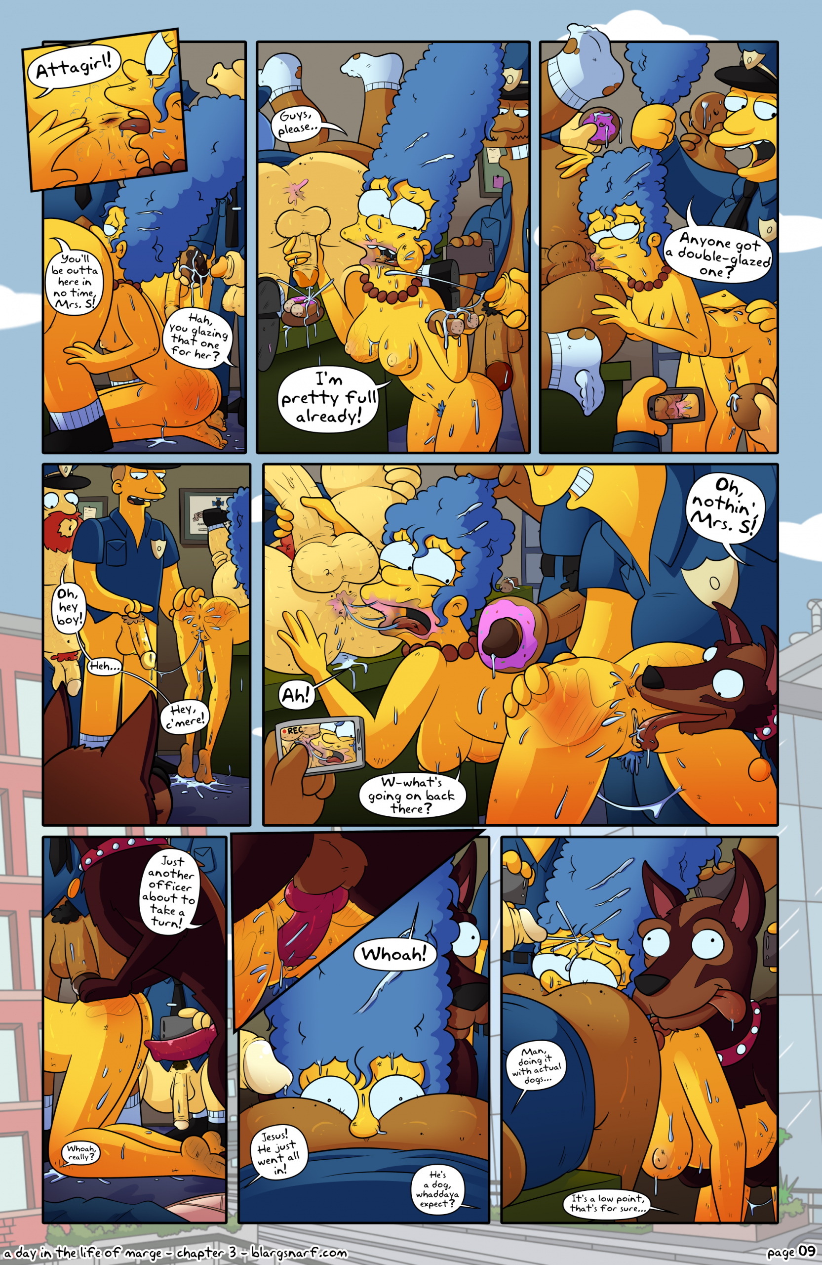 A Day in the Life of Marge 3 - Page 9