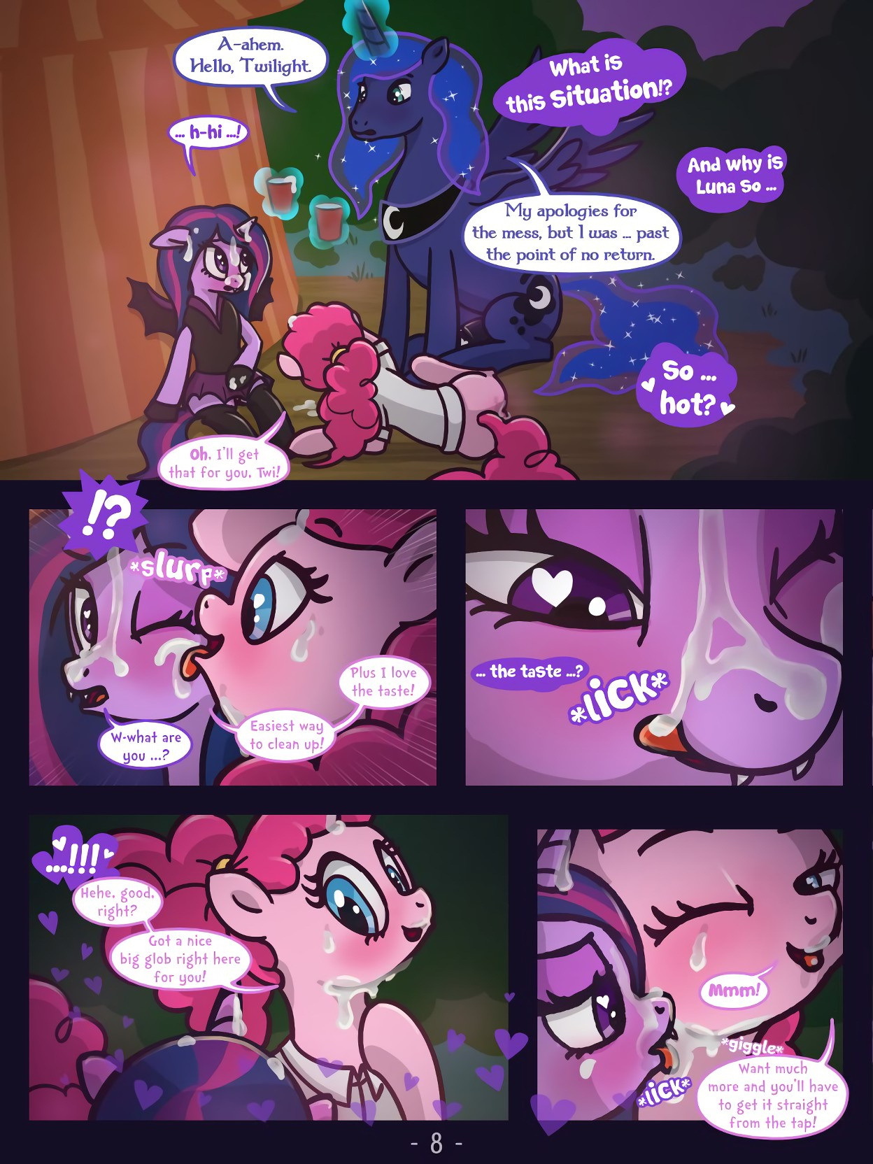 A Happy Nightmare Night - Page 8