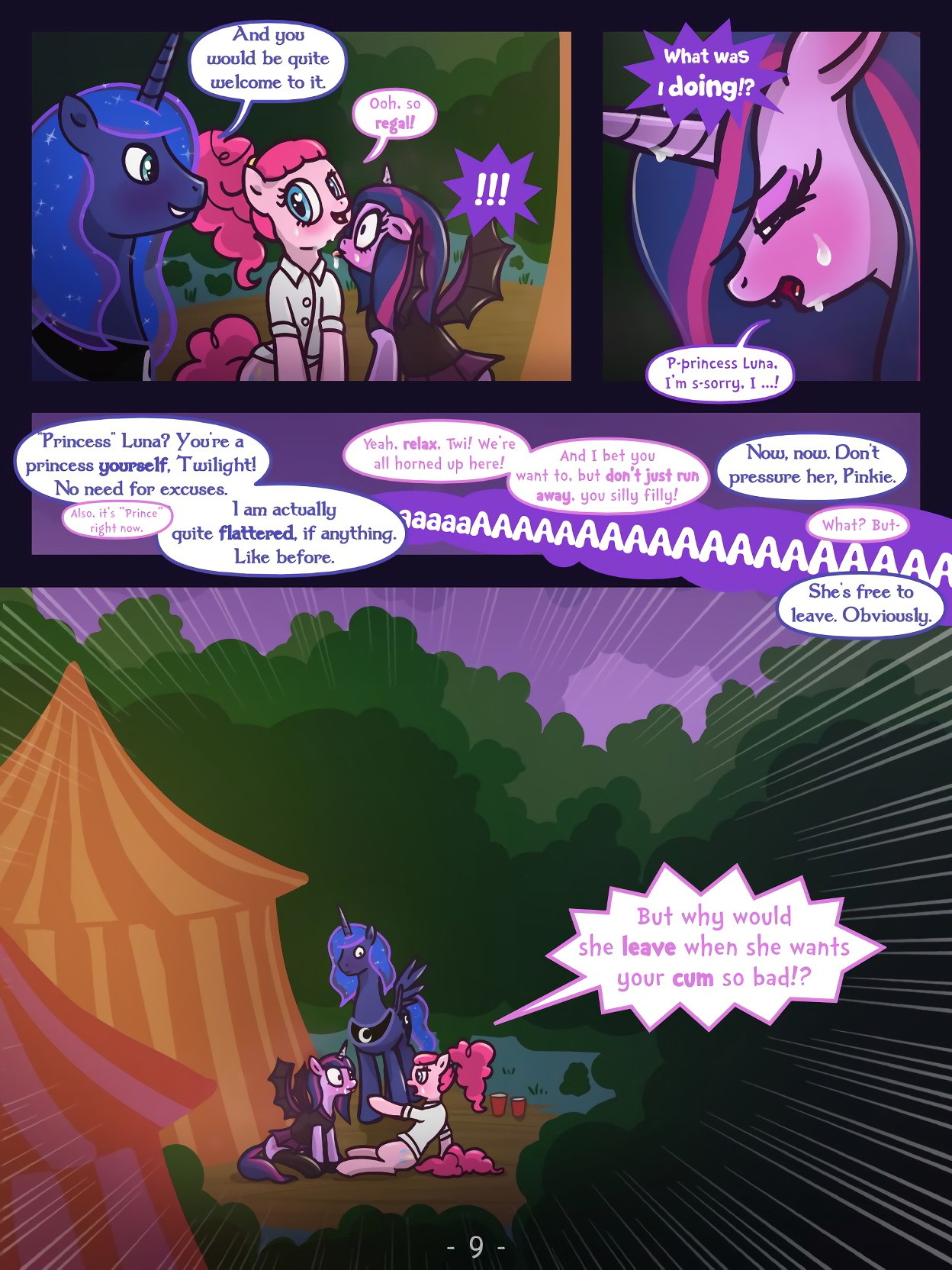 A Happy Nightmare Night - Page 9