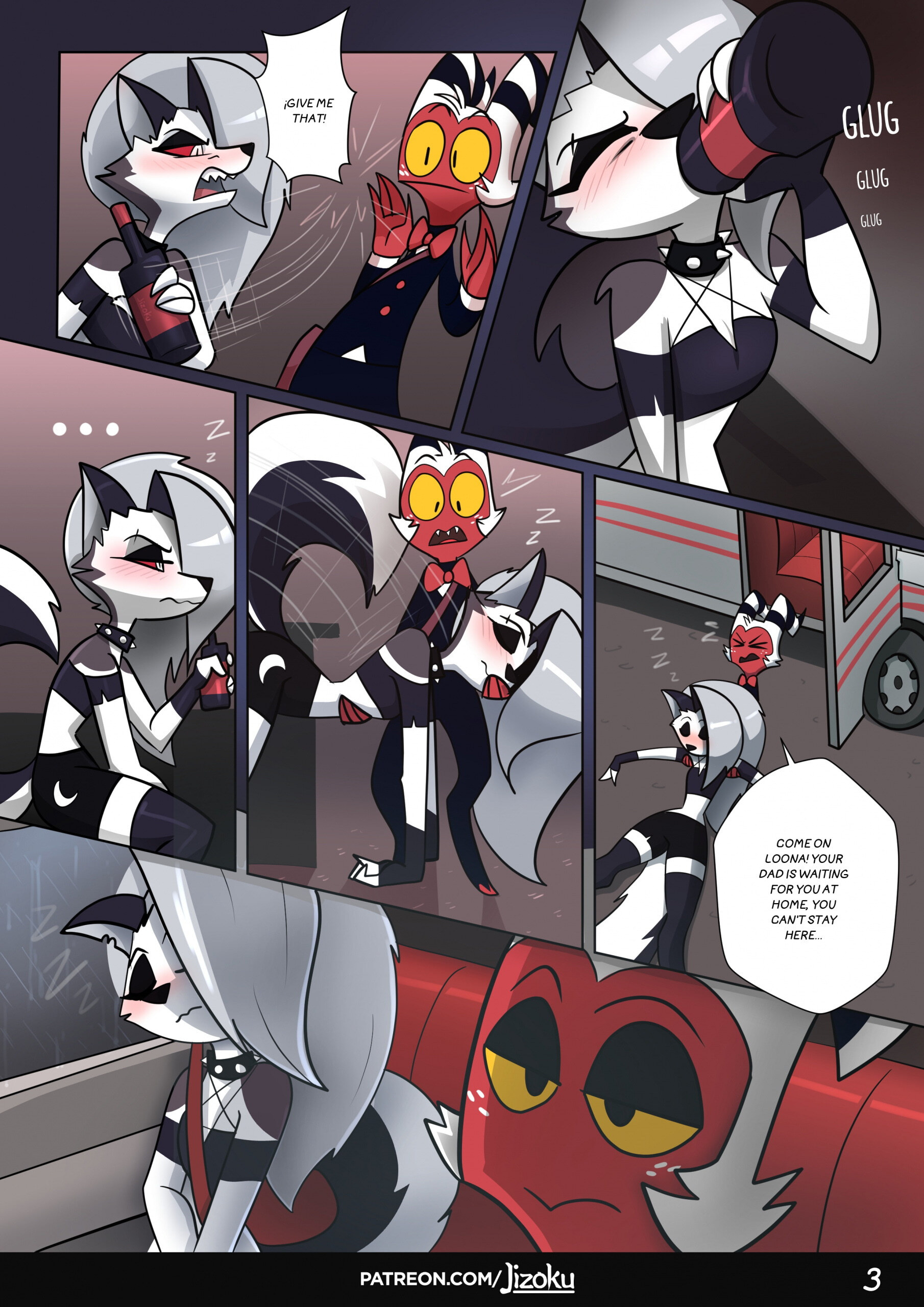 A Night with Loona - Page 4