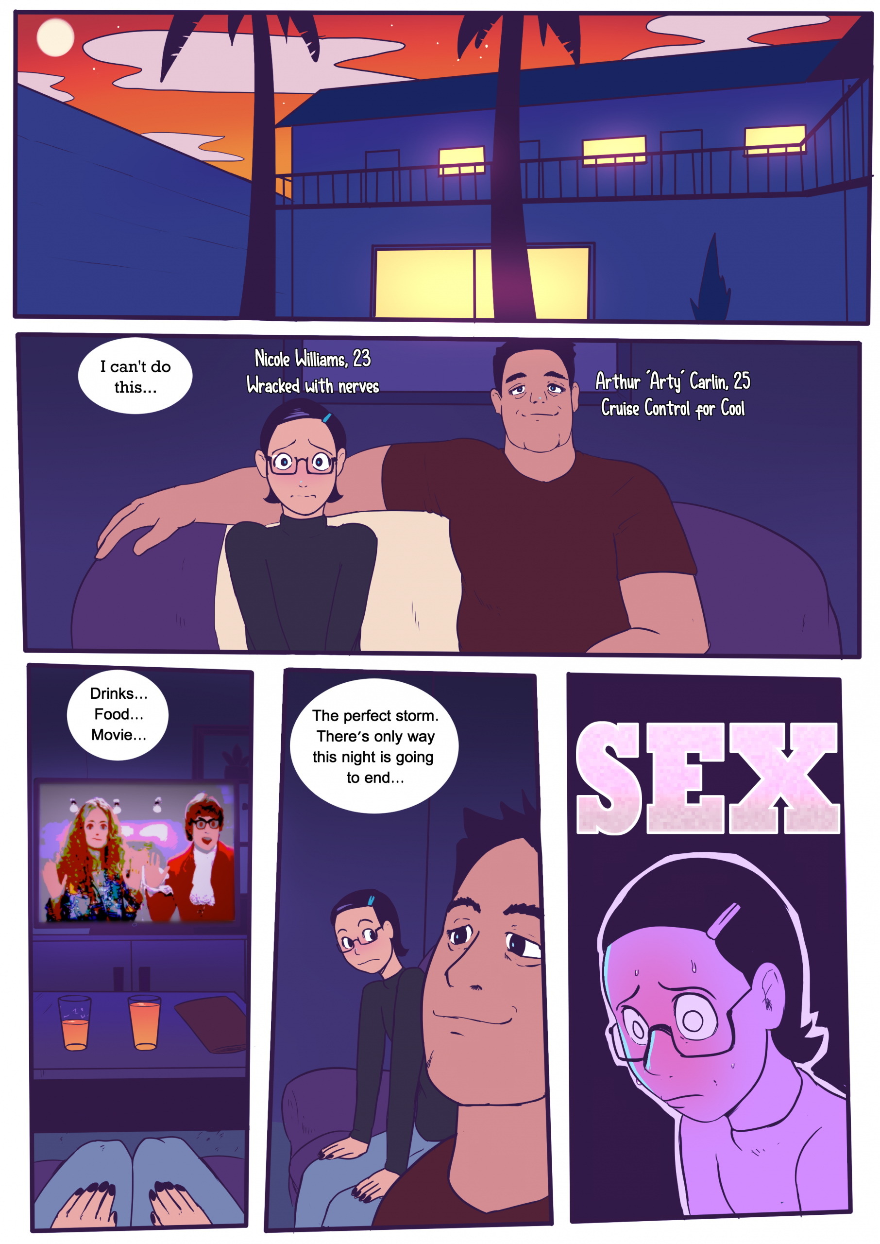 A perfectly normal comic where nothing weird happens - Page 1