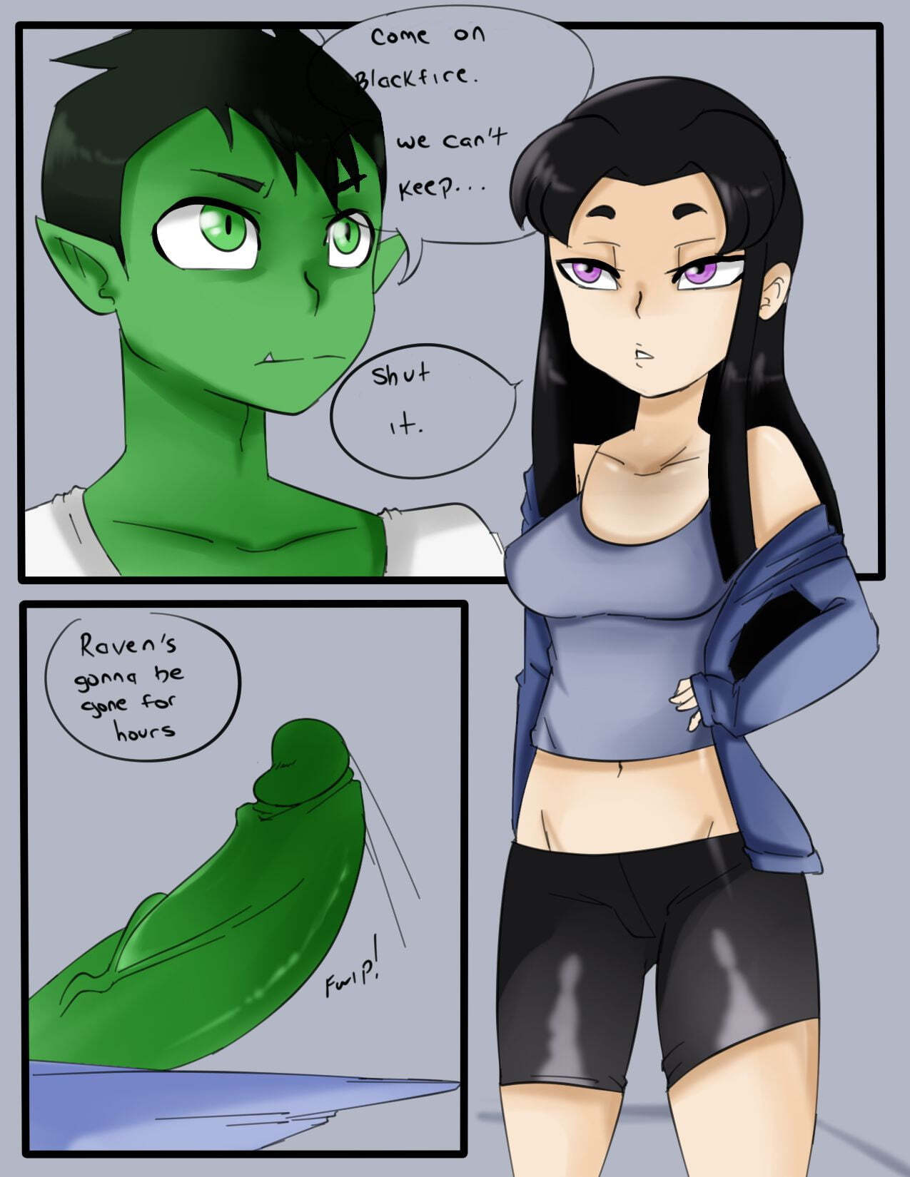 Alone with Blackfire - Page 1
