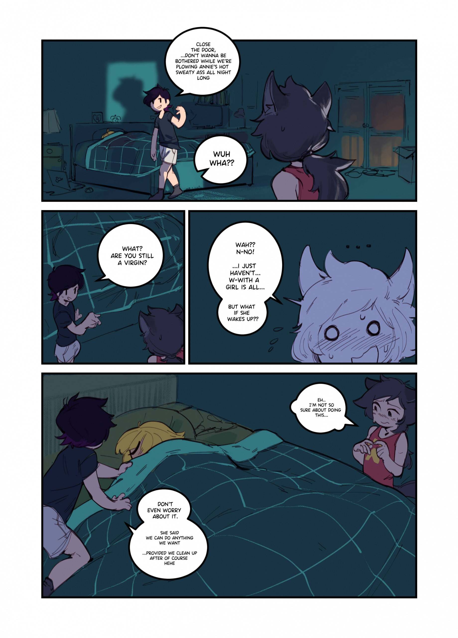 Annie's Super Duper X2 Sleep-Over - Page 3