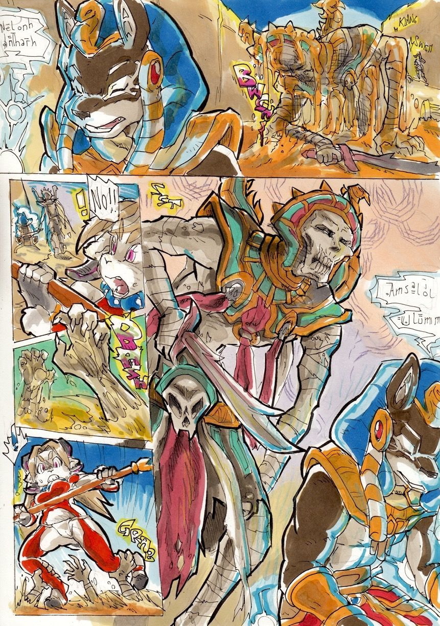 Anubis Stories 4 - Desert Collossus - Page 16