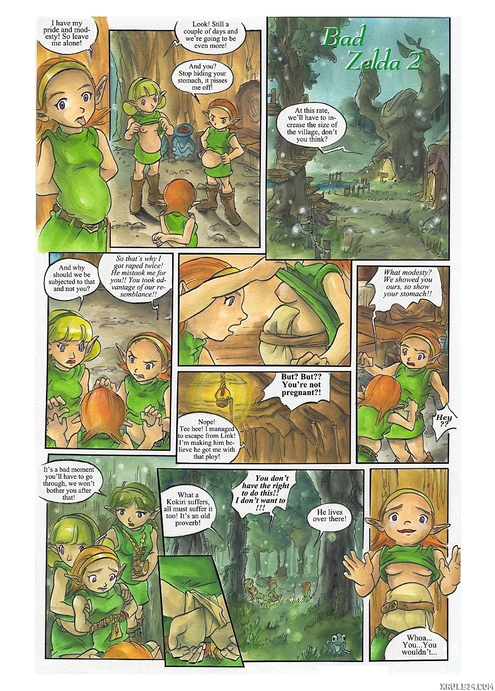 Bad Zelda 2 - Page 1
