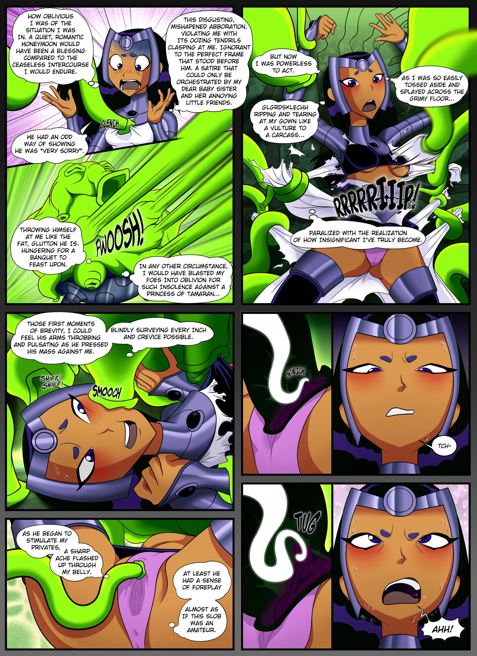 Blackfire's Vindication 1: Alien Whore - Page 7