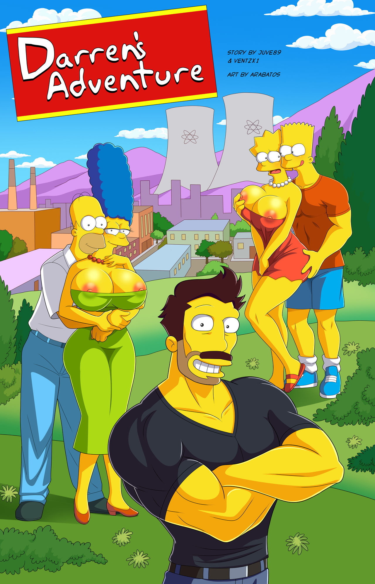 Darren's Adventure or Welcome To Springfield - Page 1