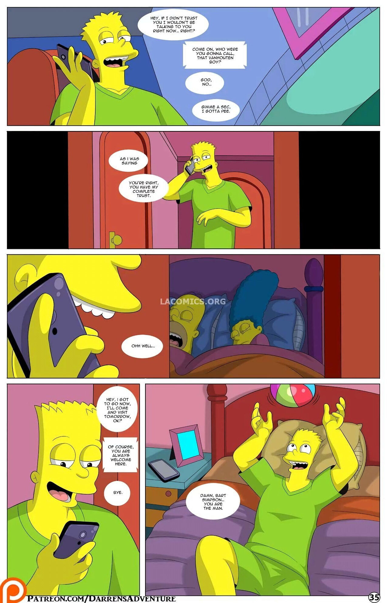 Darren's Adventure or Welcome To Springfield - Page 107