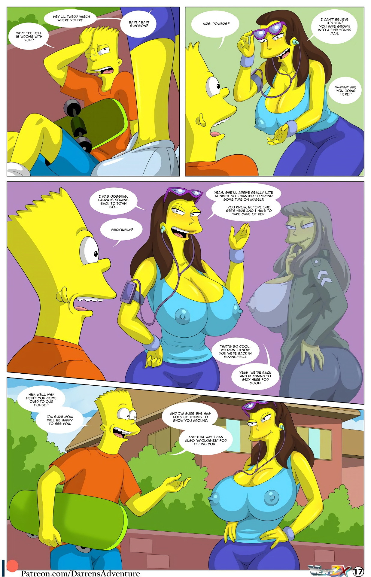 Darren's Adventure or Welcome To Springfield - Page 134