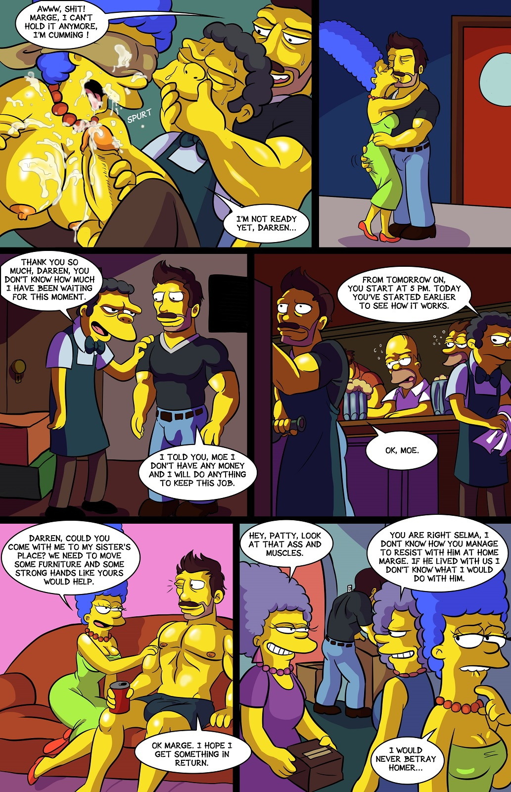 Darren's Adventure or Welcome To Springfield - Page 8