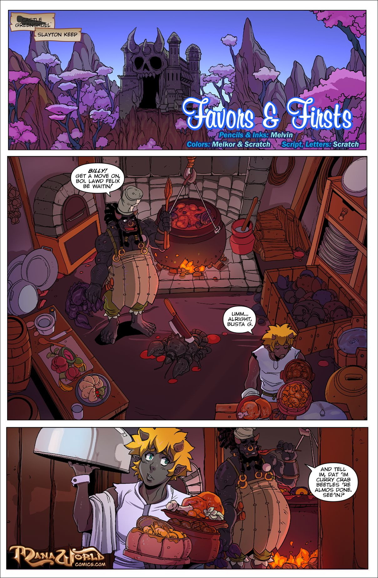 Favors And Firsts - Page 1