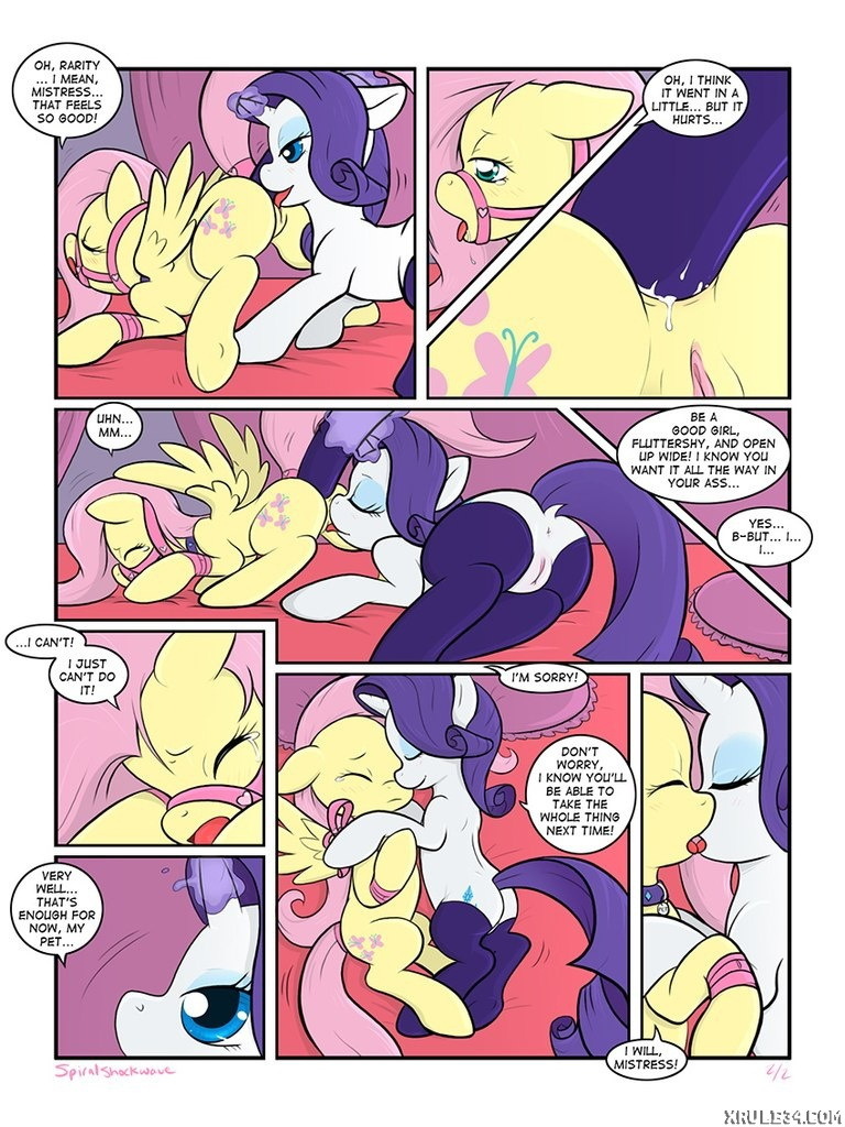 Flatershy and Rarity - Page 3