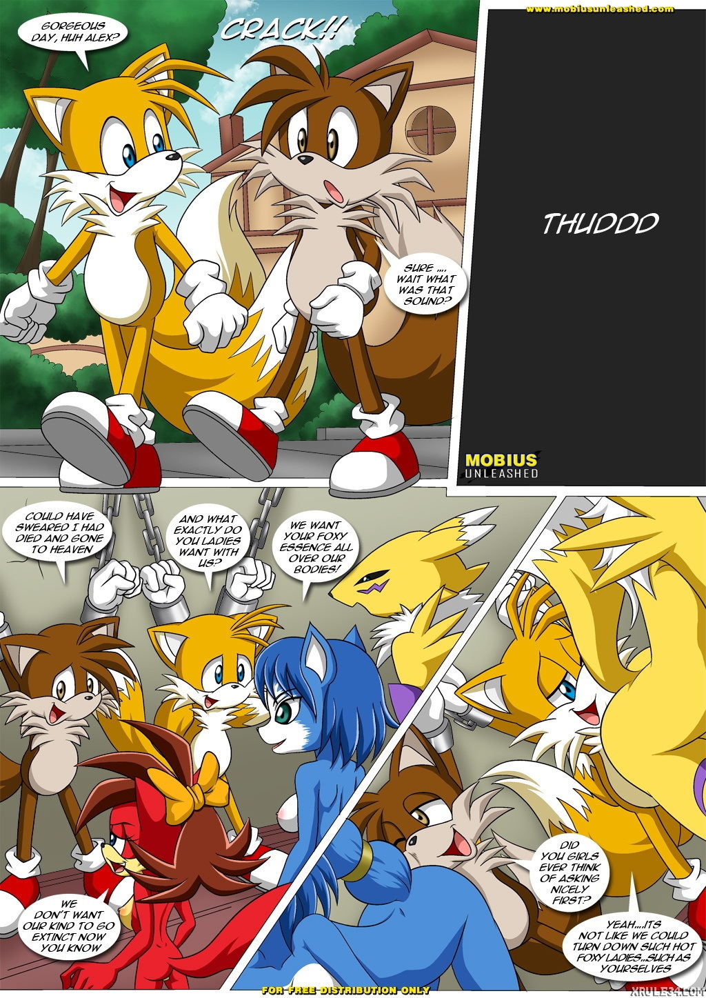 Foxxxes^2 - 2 Much Tail - Page 2