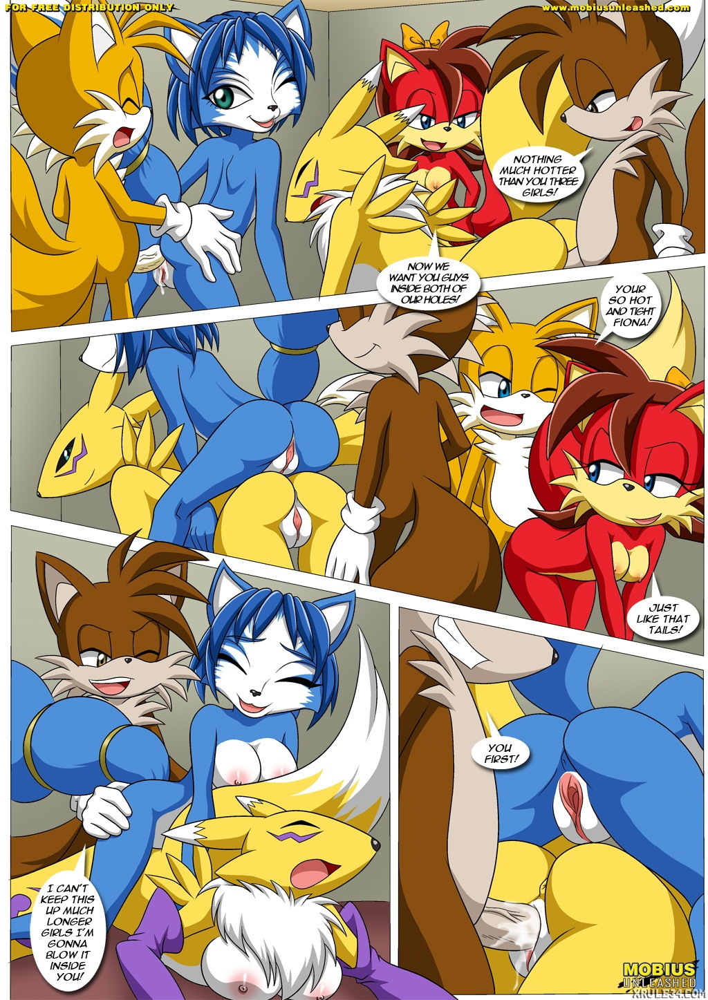 Foxxxes^2 - 2 Much Tail - Page 4