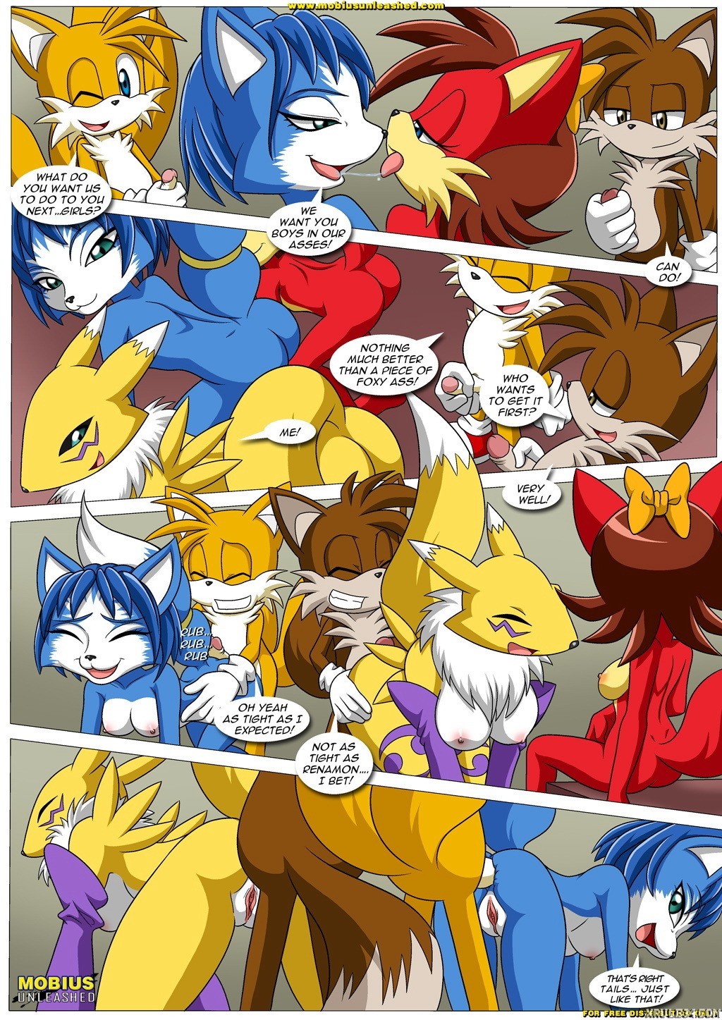 Foxxxes^2 - 2 Much Tail - Page 6