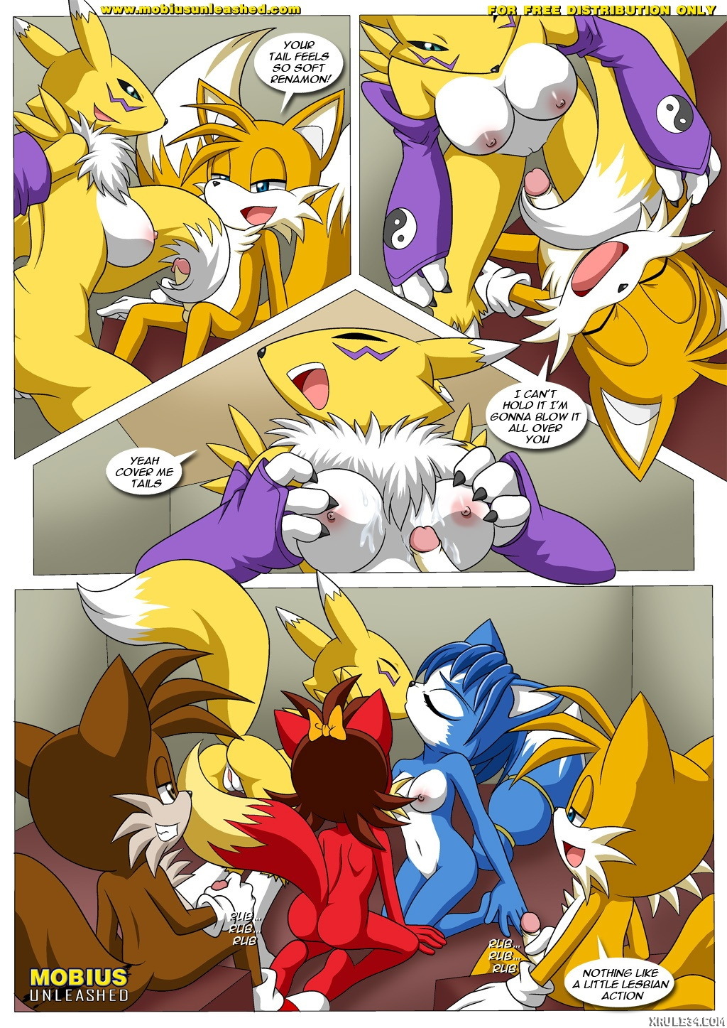 Foxxxes^2 - 2 Much Tail - Page 8