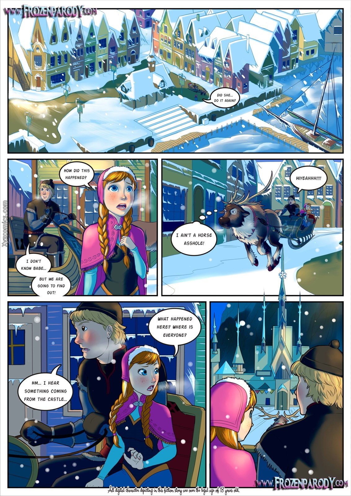 Frozen Parody 1, 2 - Page 2