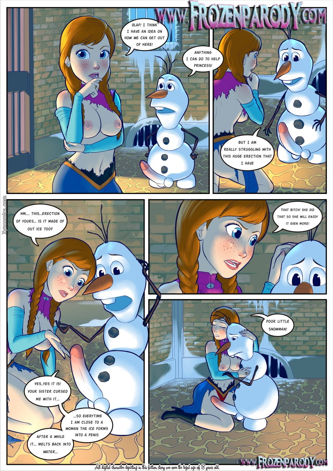 Frozen Parody 3 - Page 1