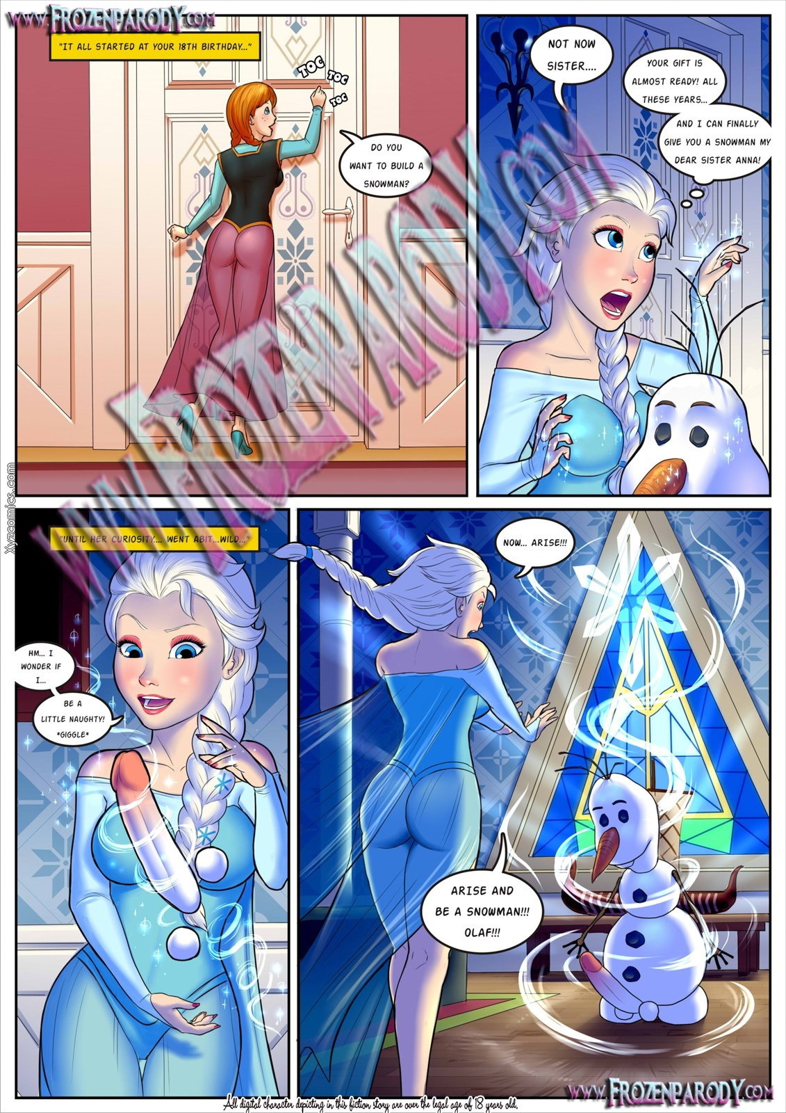 Frozen Parody 3 - Page 3