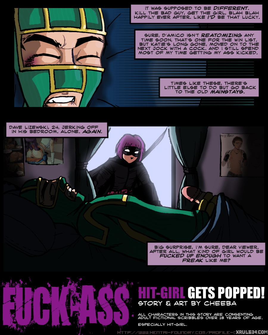 Fuck Ass - Hit Girl Gets Popped - Page 1
