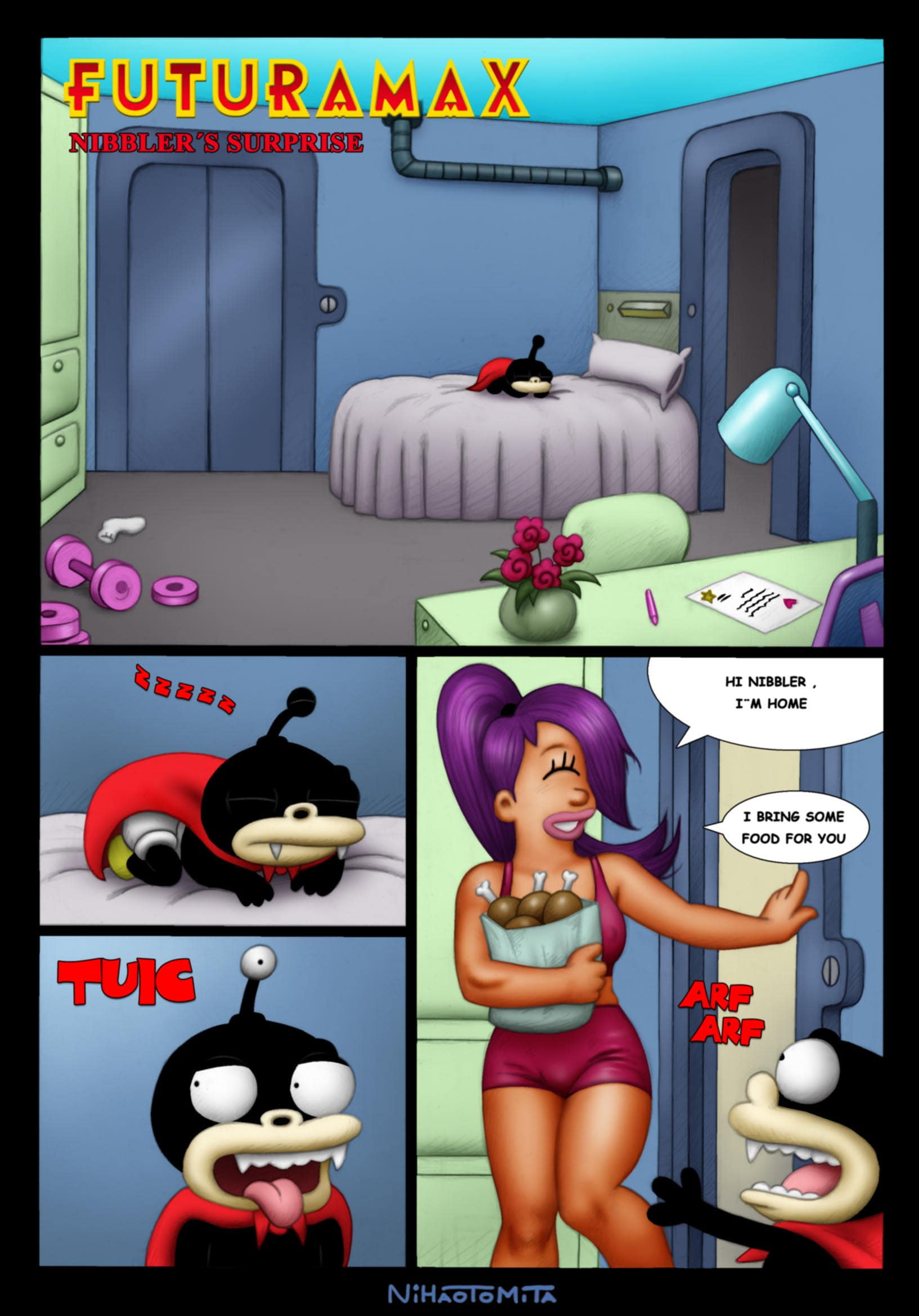 Futurama - Nibbler's Surprise - Page 1