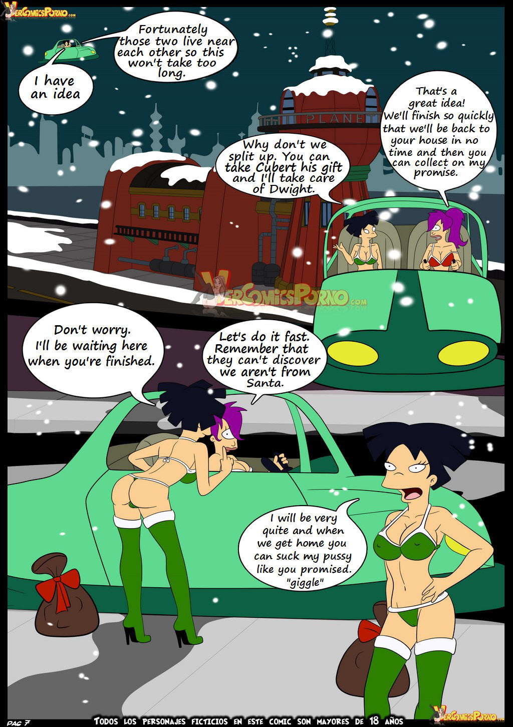 Futurama Christmas delivery - Page 8
