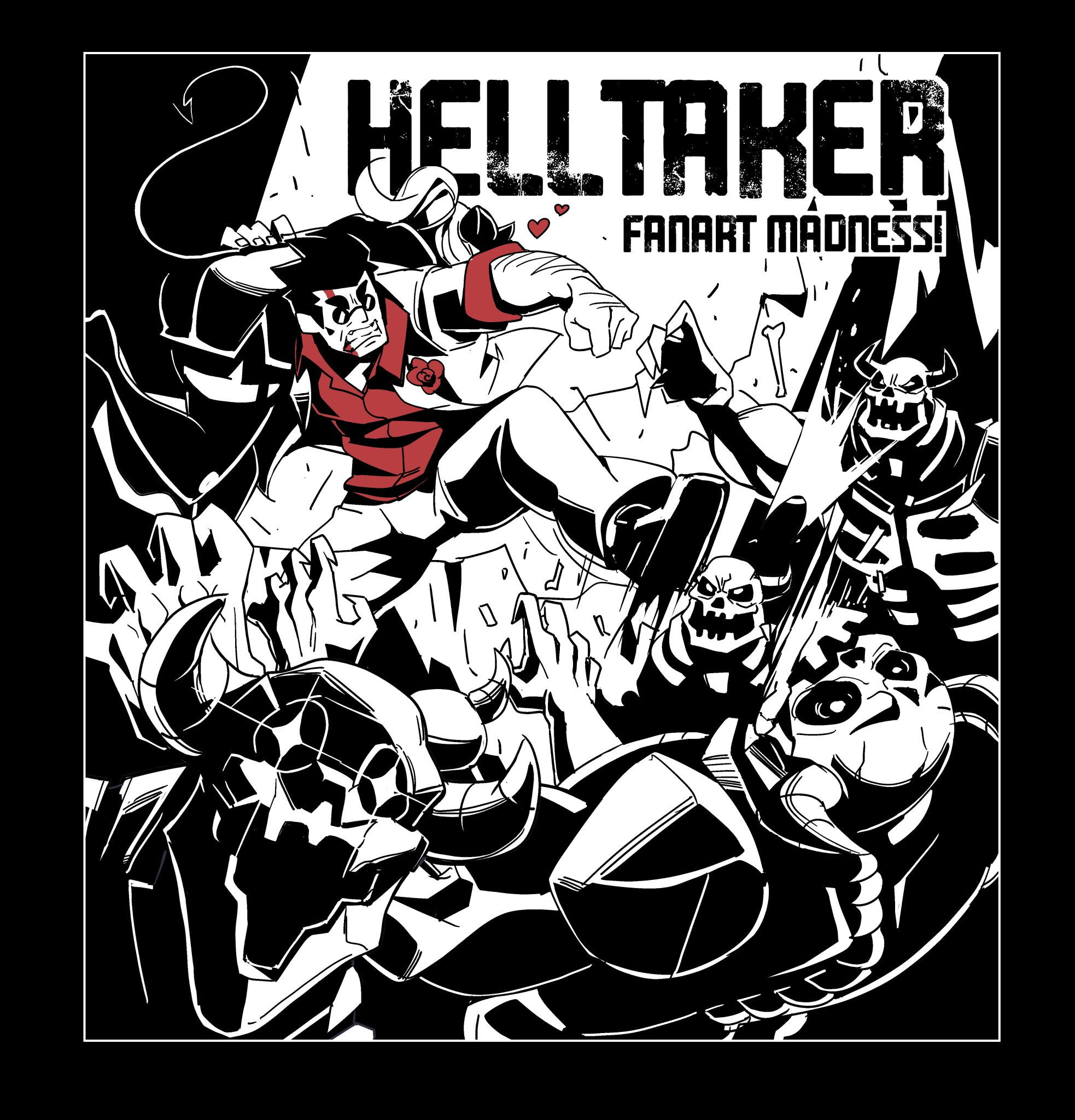 Helltaker Fanart Madness - Page 6