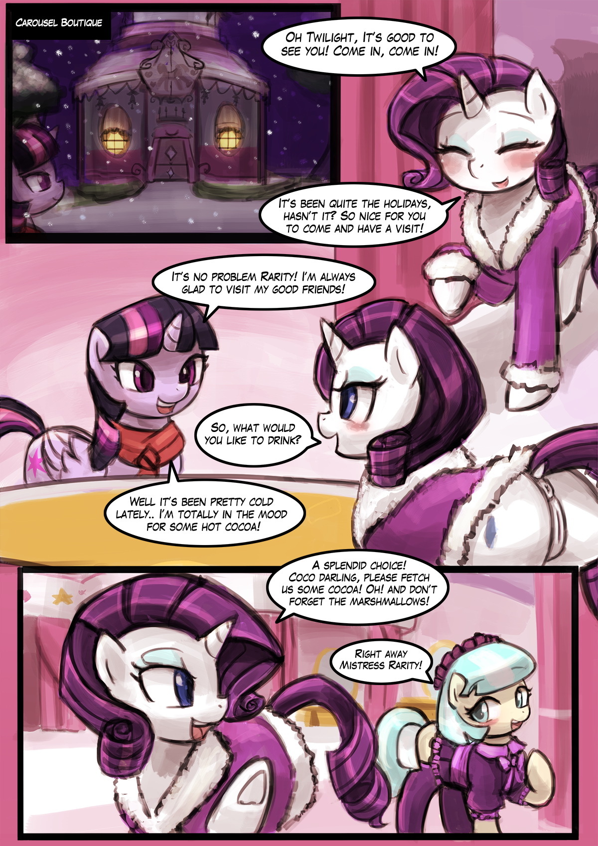 Hot Cocoa with Marshmallows - Page 2