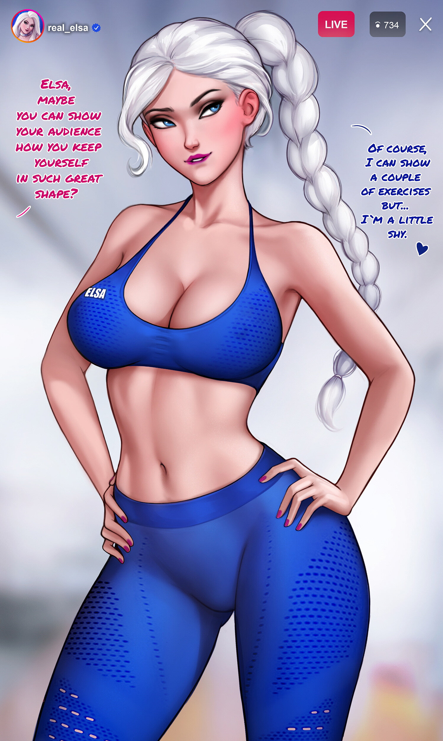 How to train your ass with Elsa - Page 2