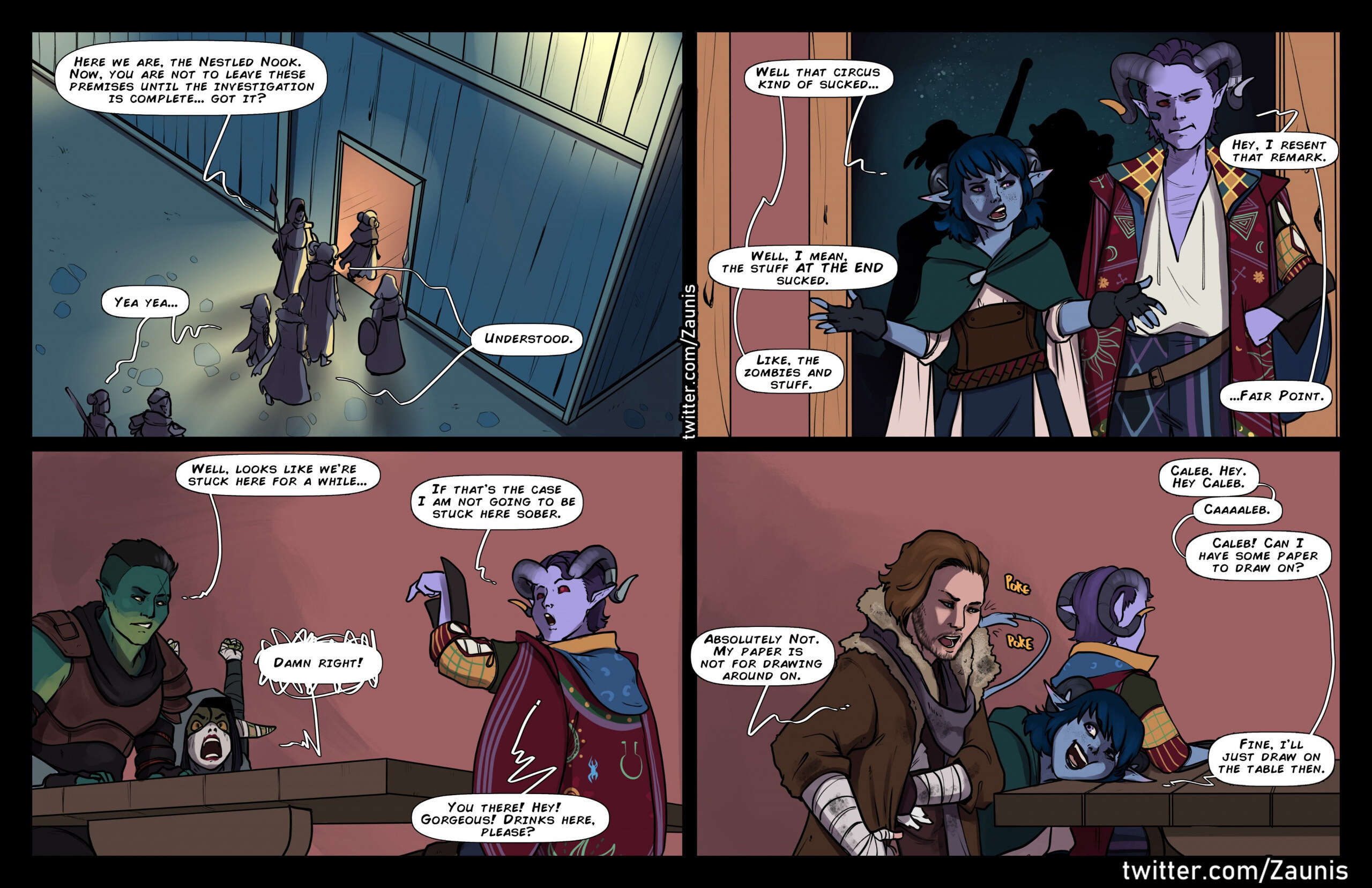 Jester Gets Around - Page 1