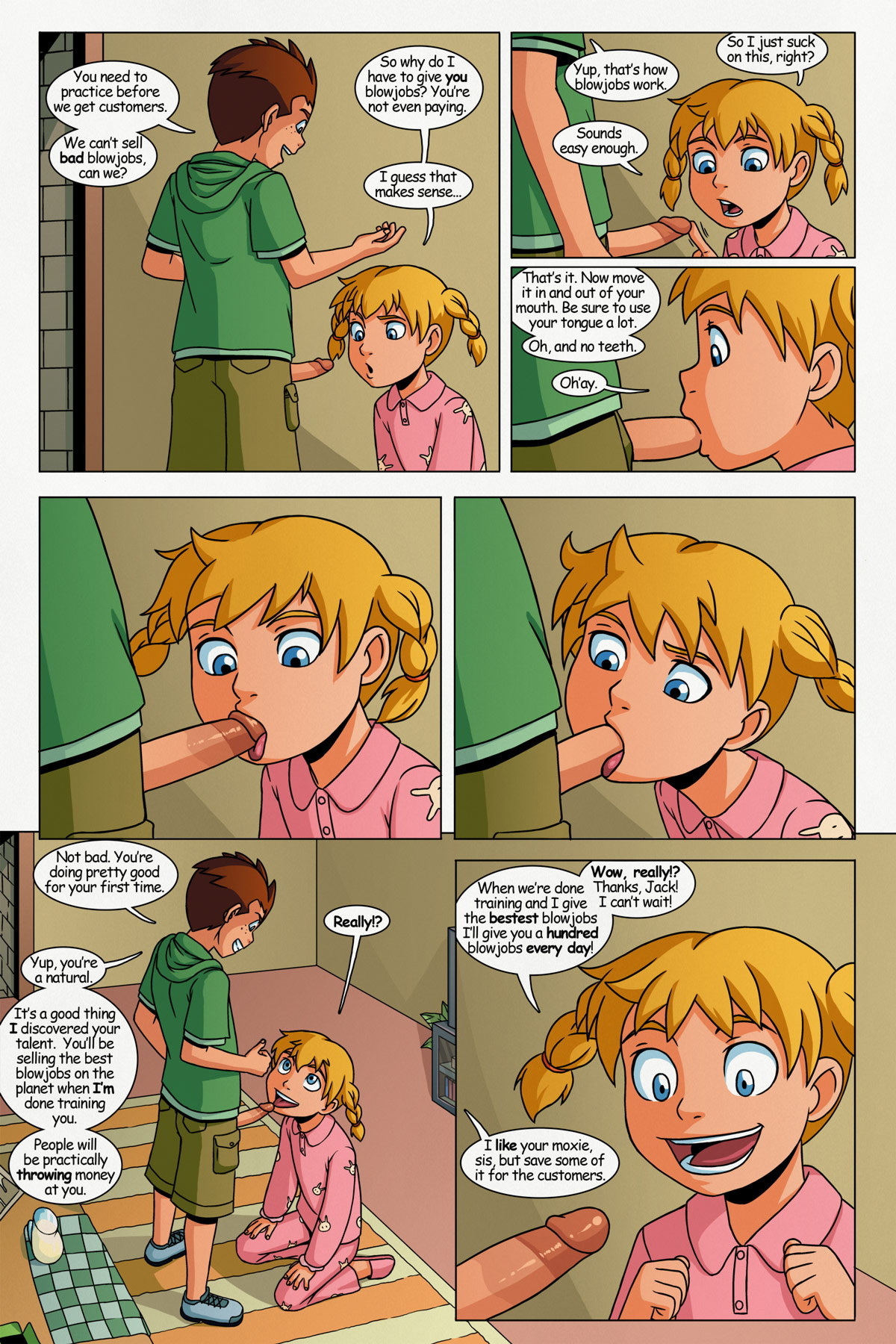 Katie's Training - Page 1
