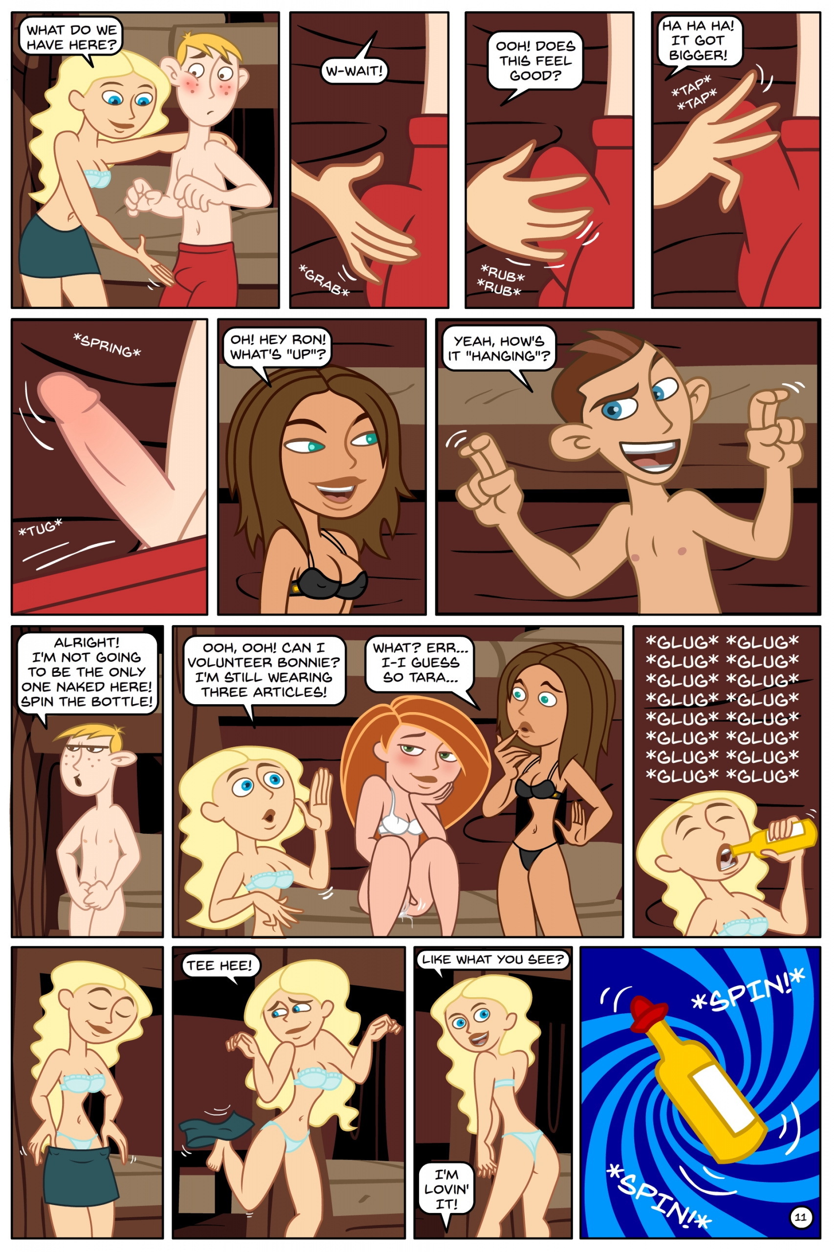 Kim Possible Spin, Sip & Strip! - Page 12