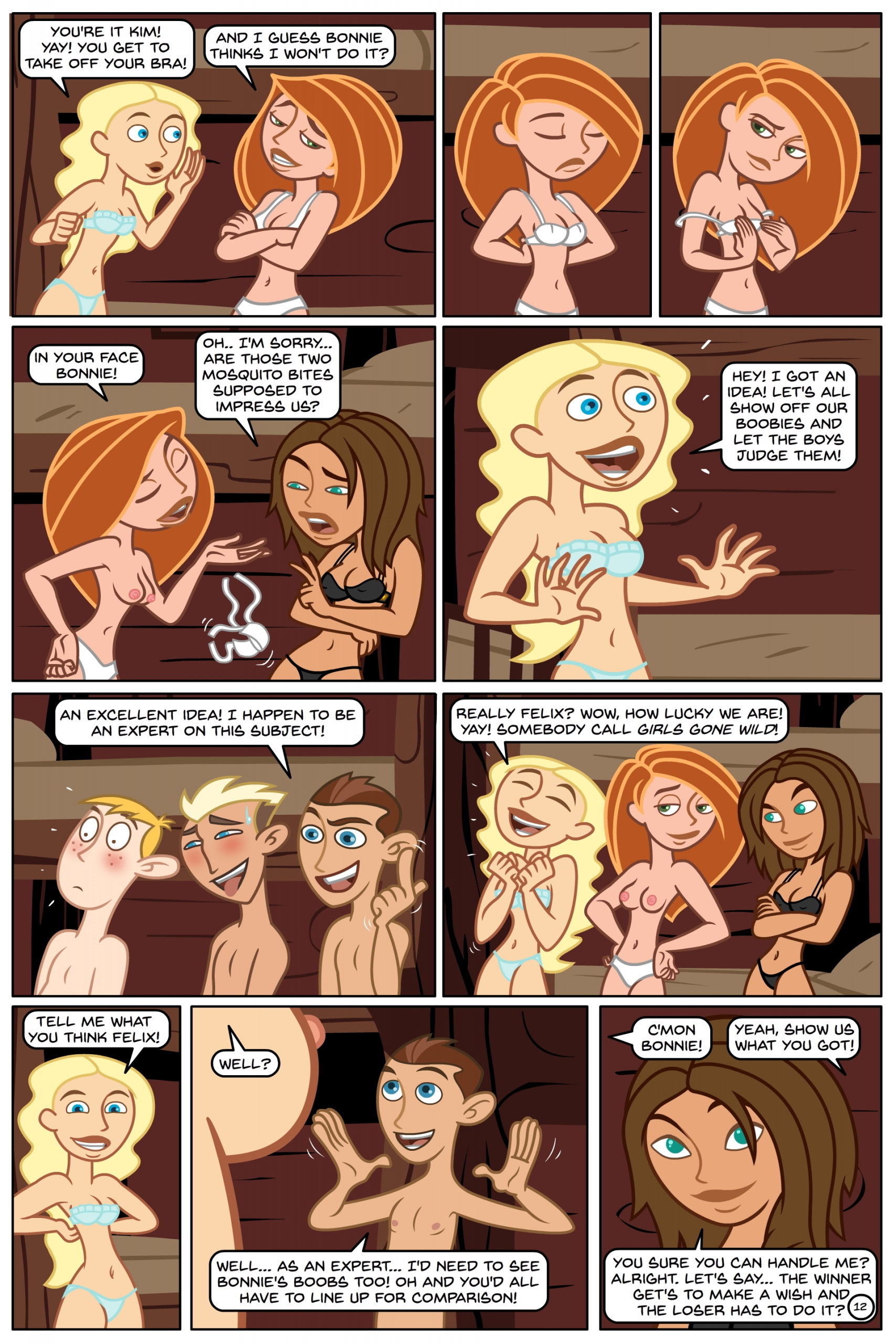 Kim Possible Spin, Sip & Strip! - Page 13
