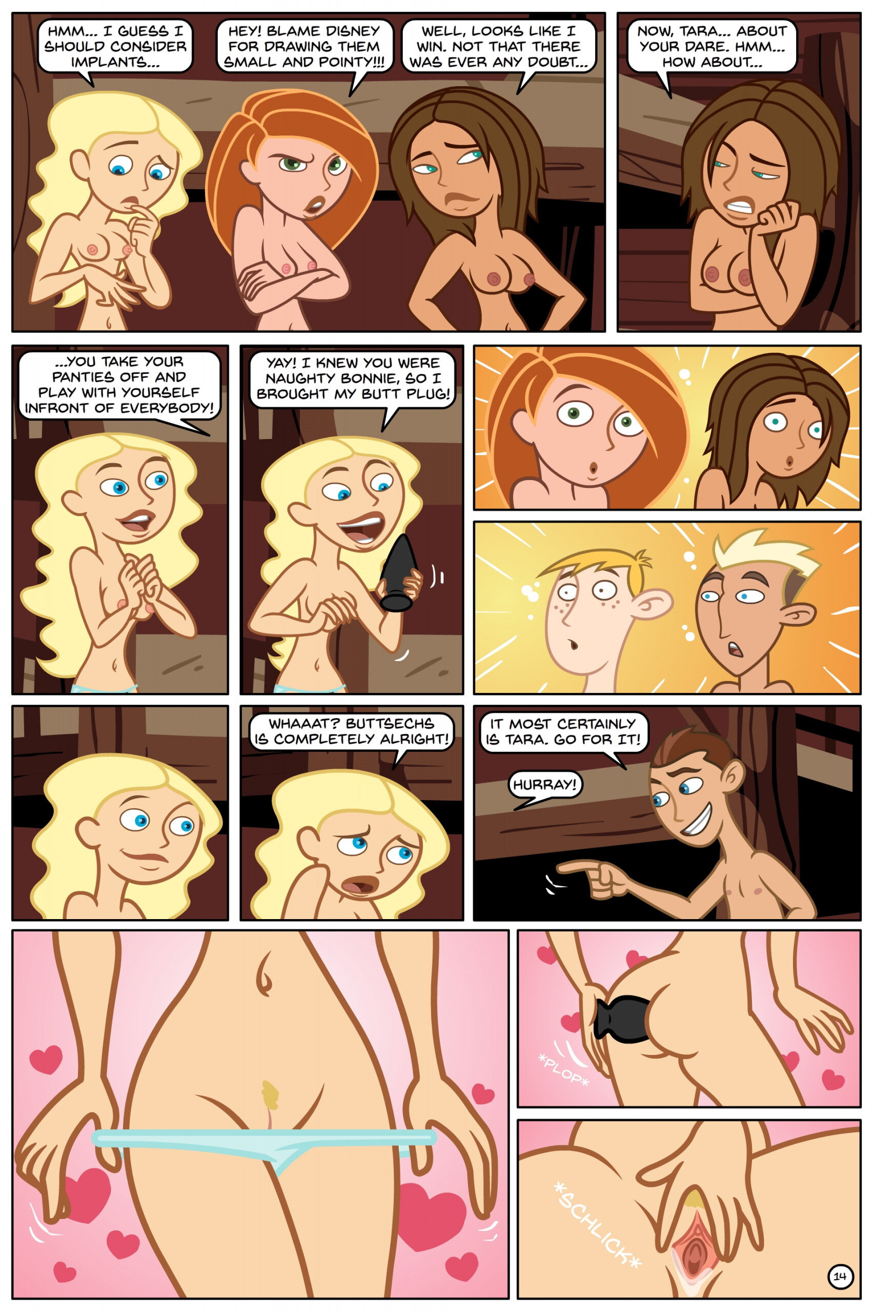 Kim Possible Spin, Sip & Strip! - Page 15