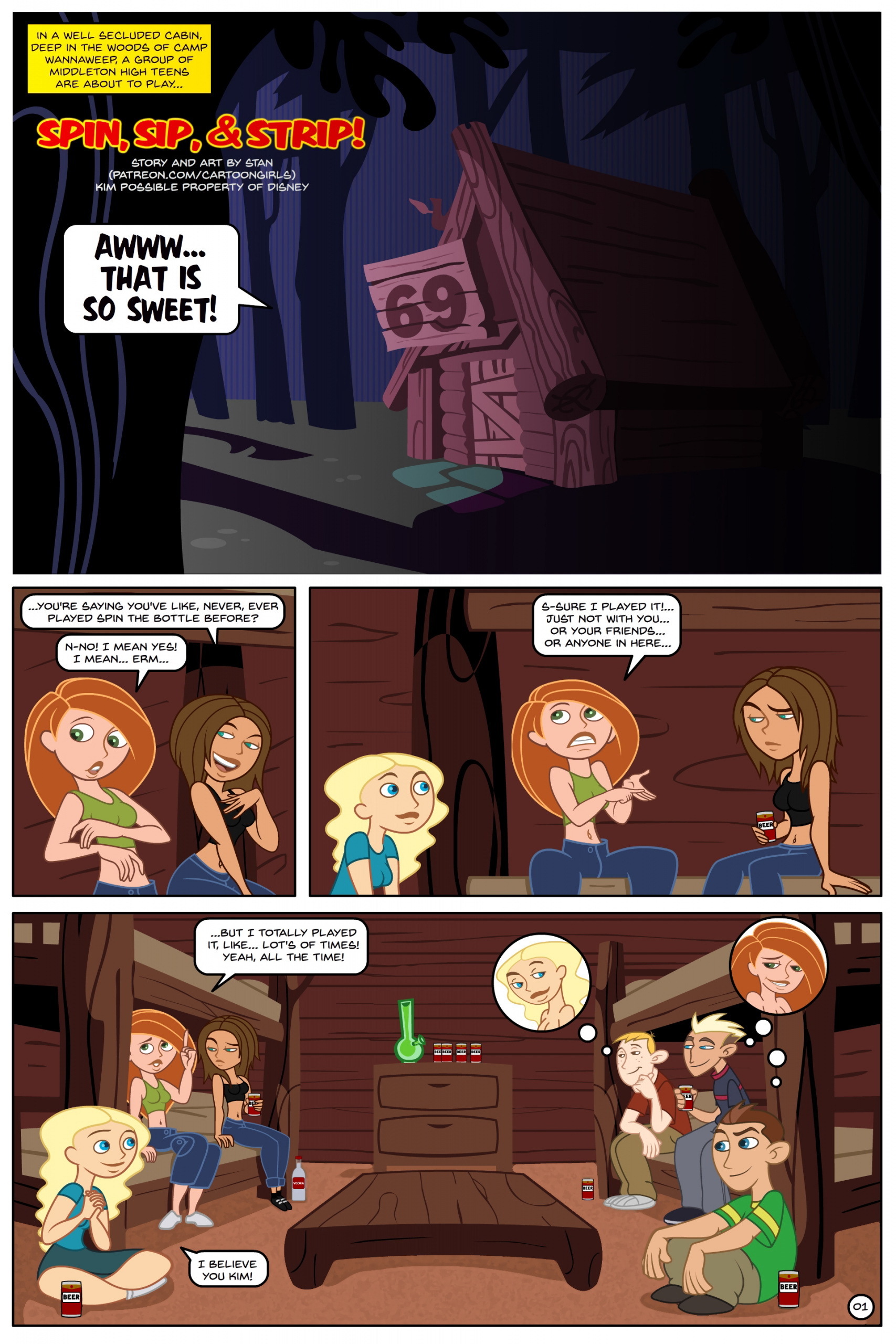 Kim Possible Spin, Sip & Strip! - Page 2