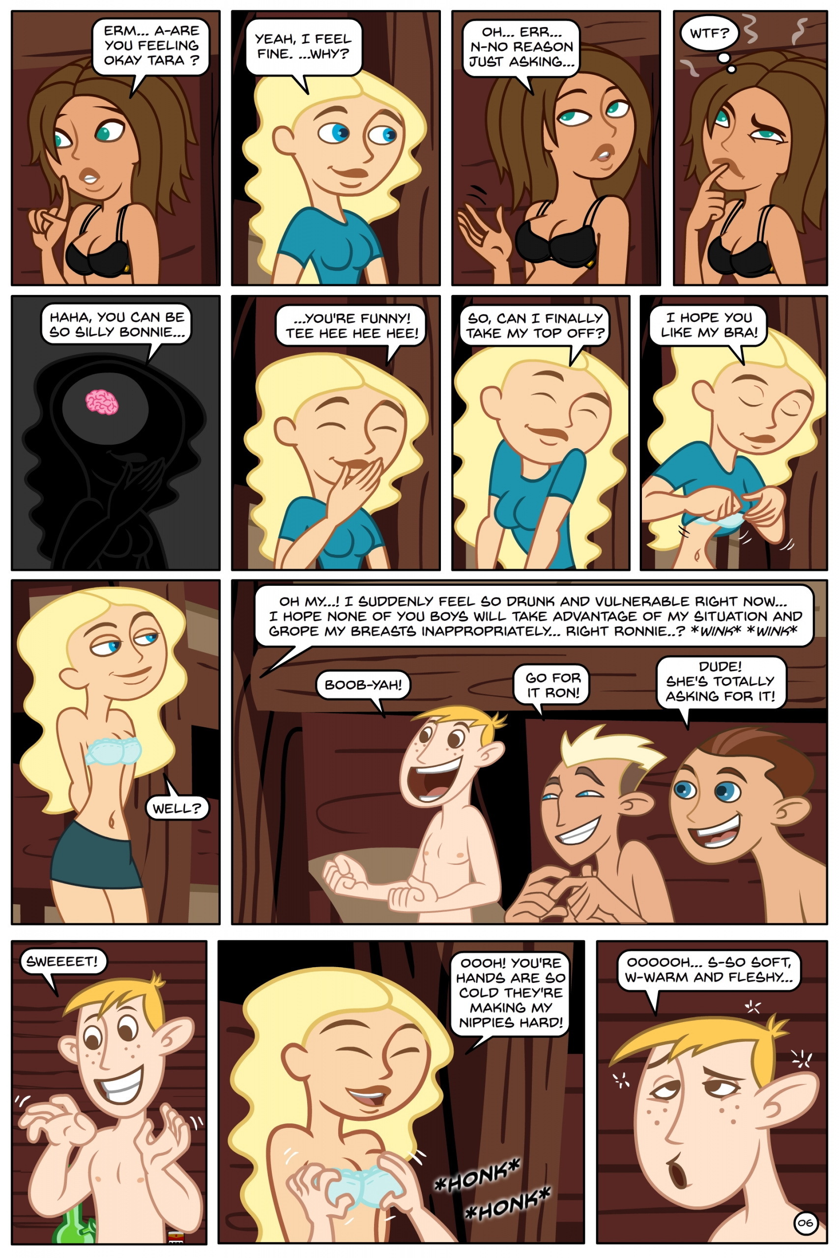 Kim Possible Spin, Sip & Strip! - Page 7