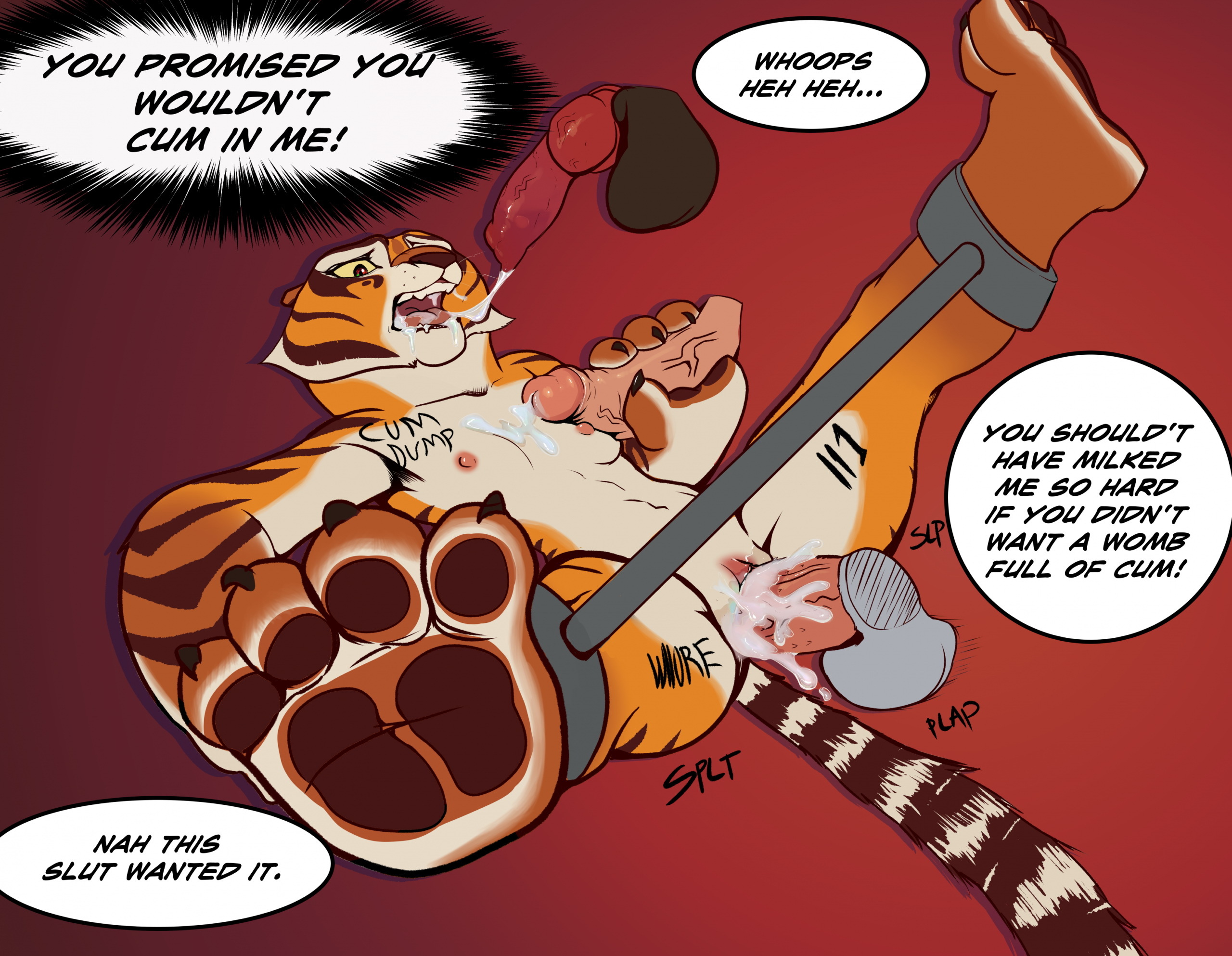 Master Tigress's training with students - Page 6