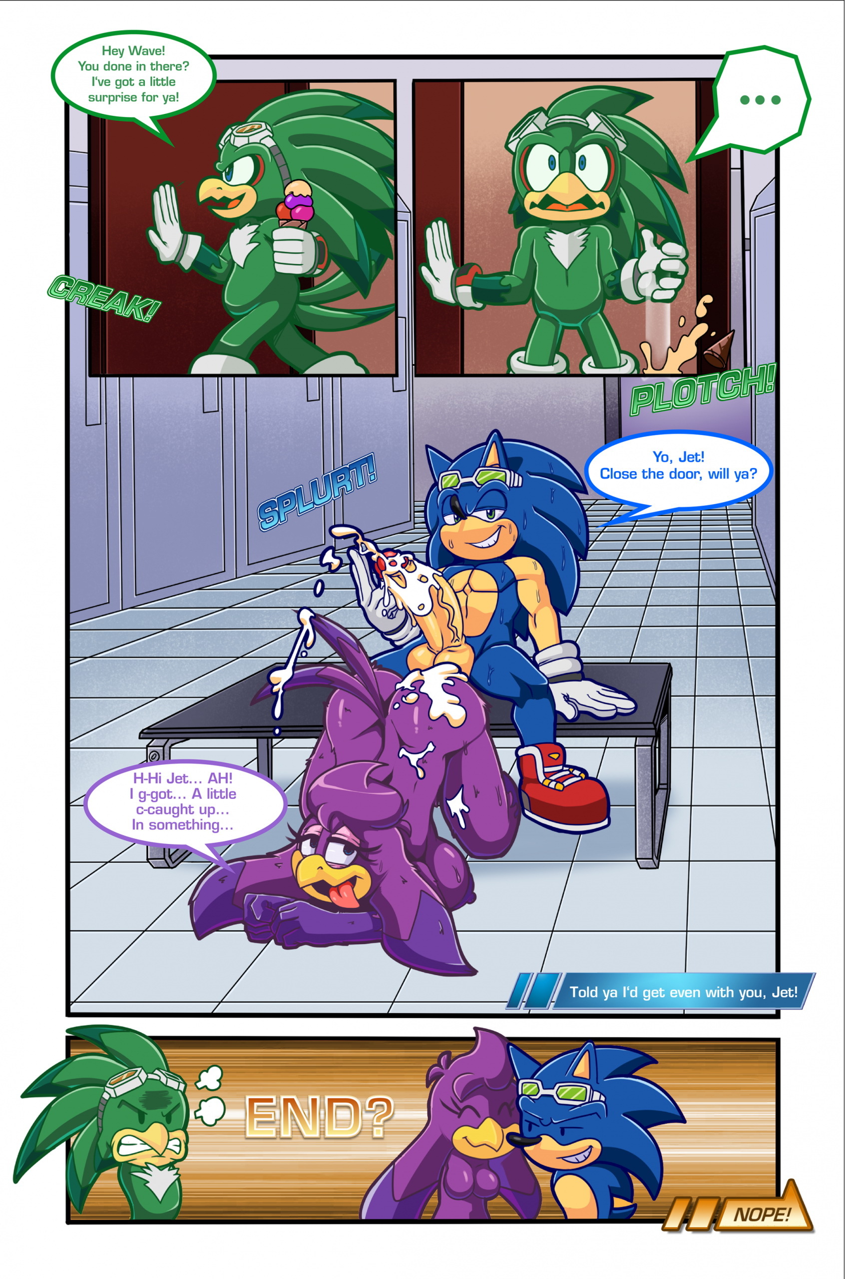Sonic Riding Dirty - Page 10