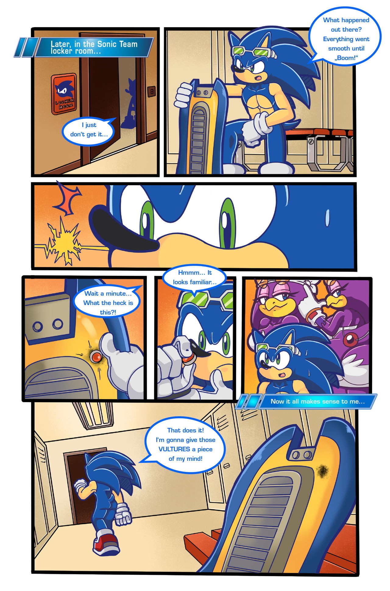 Sonic Riding Dirty - Page 3