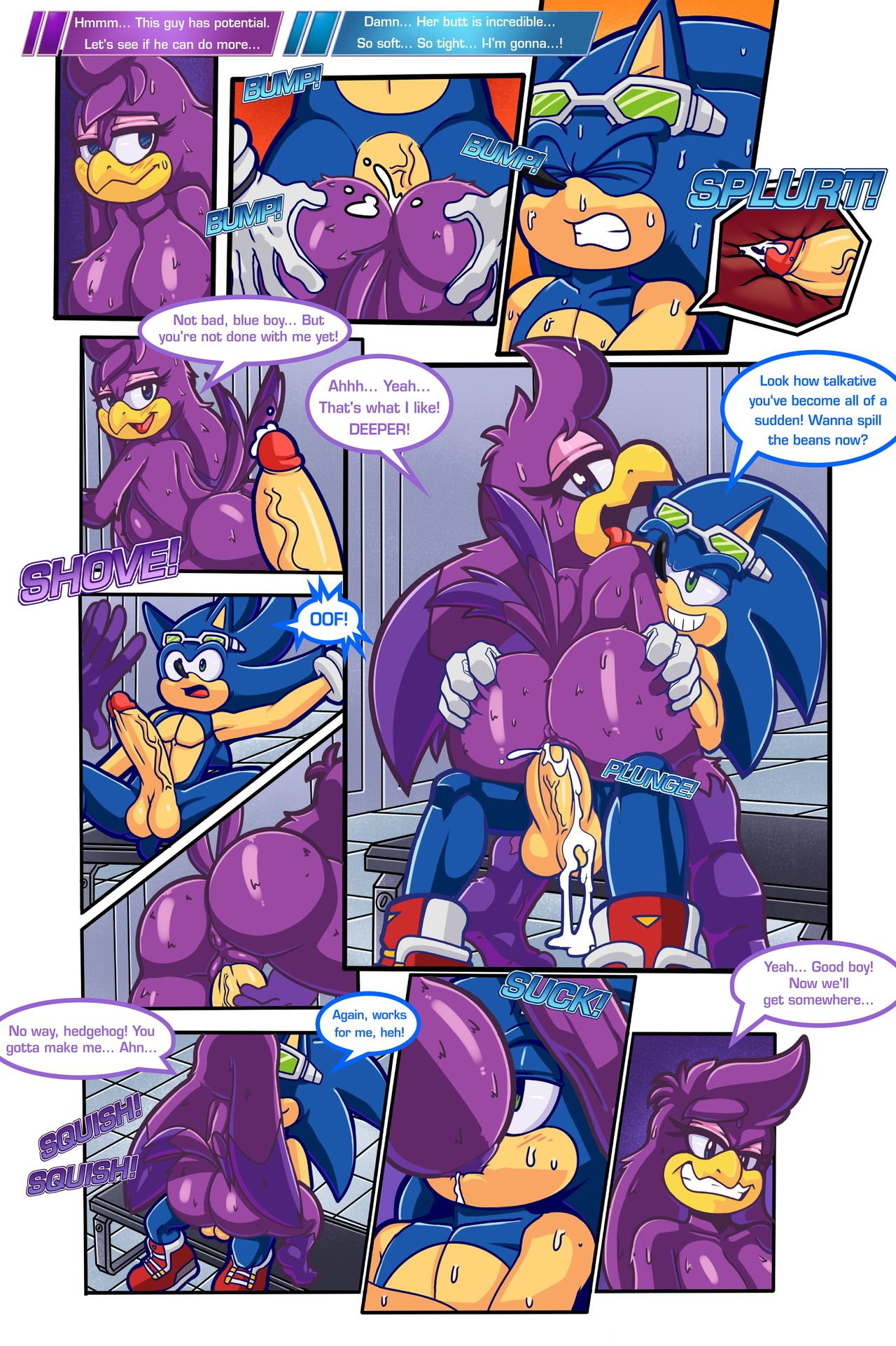 Sonic Riding Dirty - Page 7