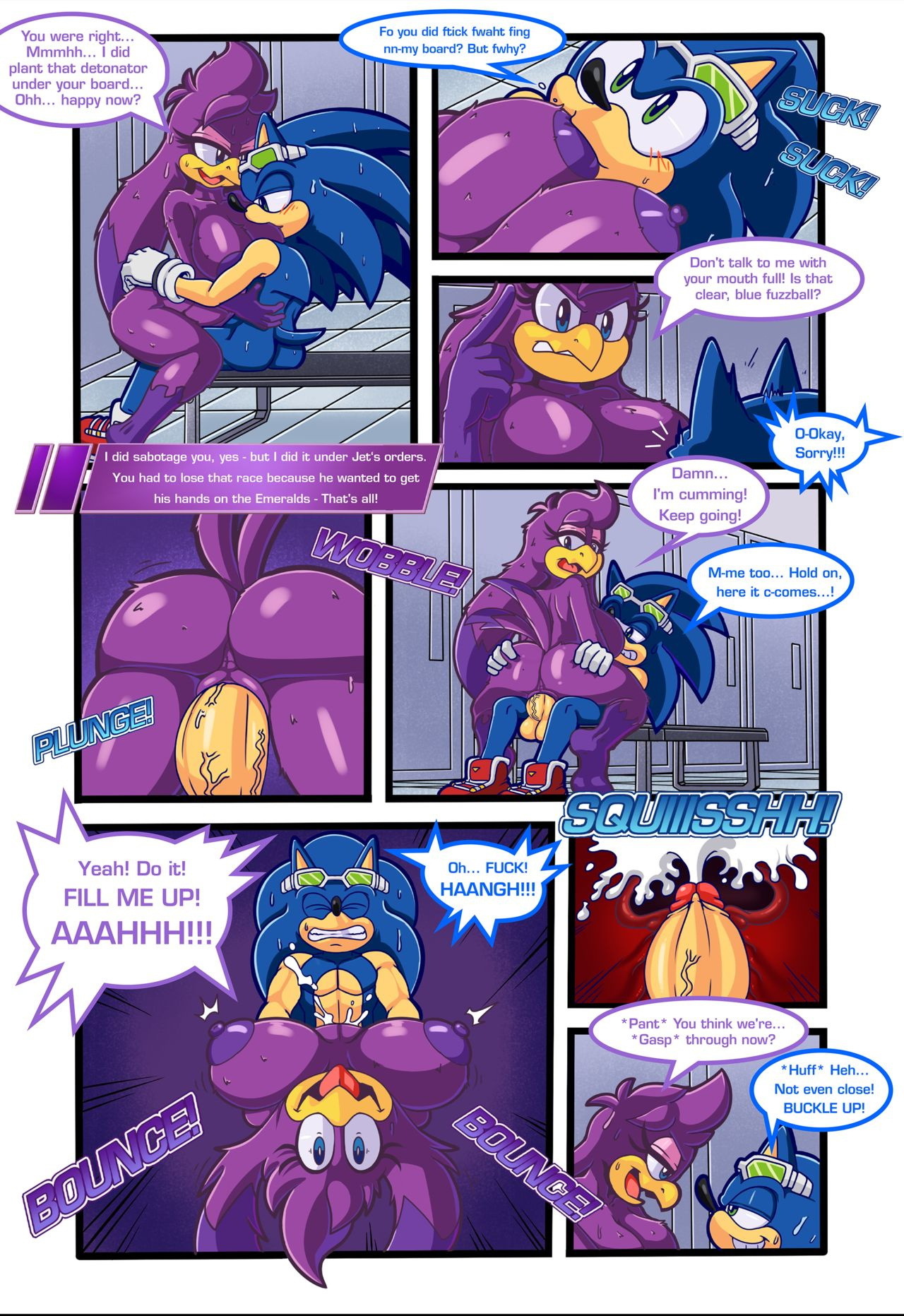 Sonic Riding Dirty - Page 8