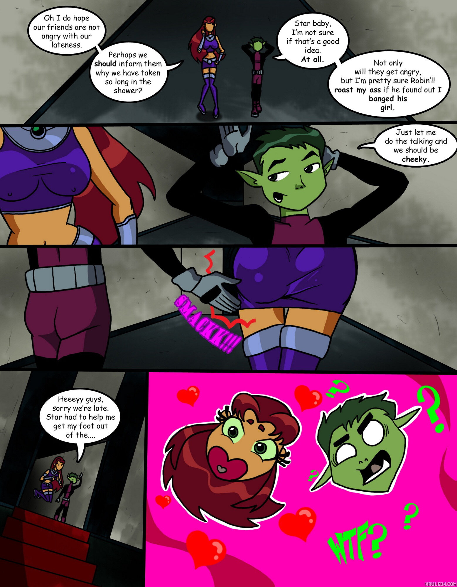 Starfire's Shared Shower - Page 21