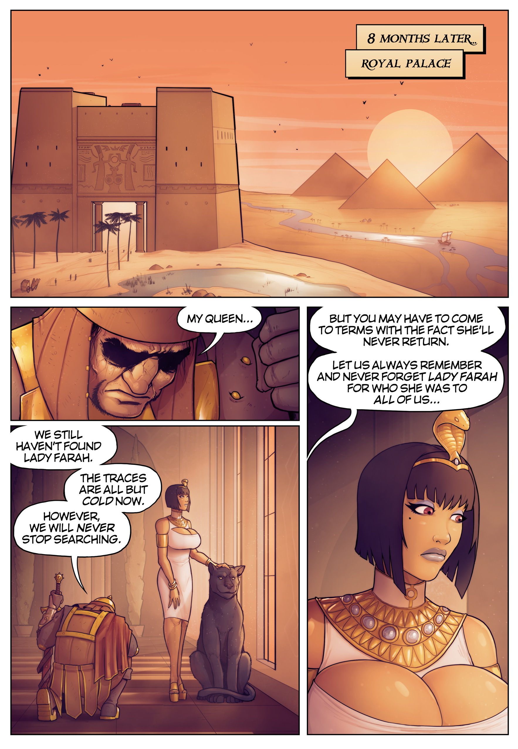 Tales of Pharah: In the Shadow of Anubis - Page 14