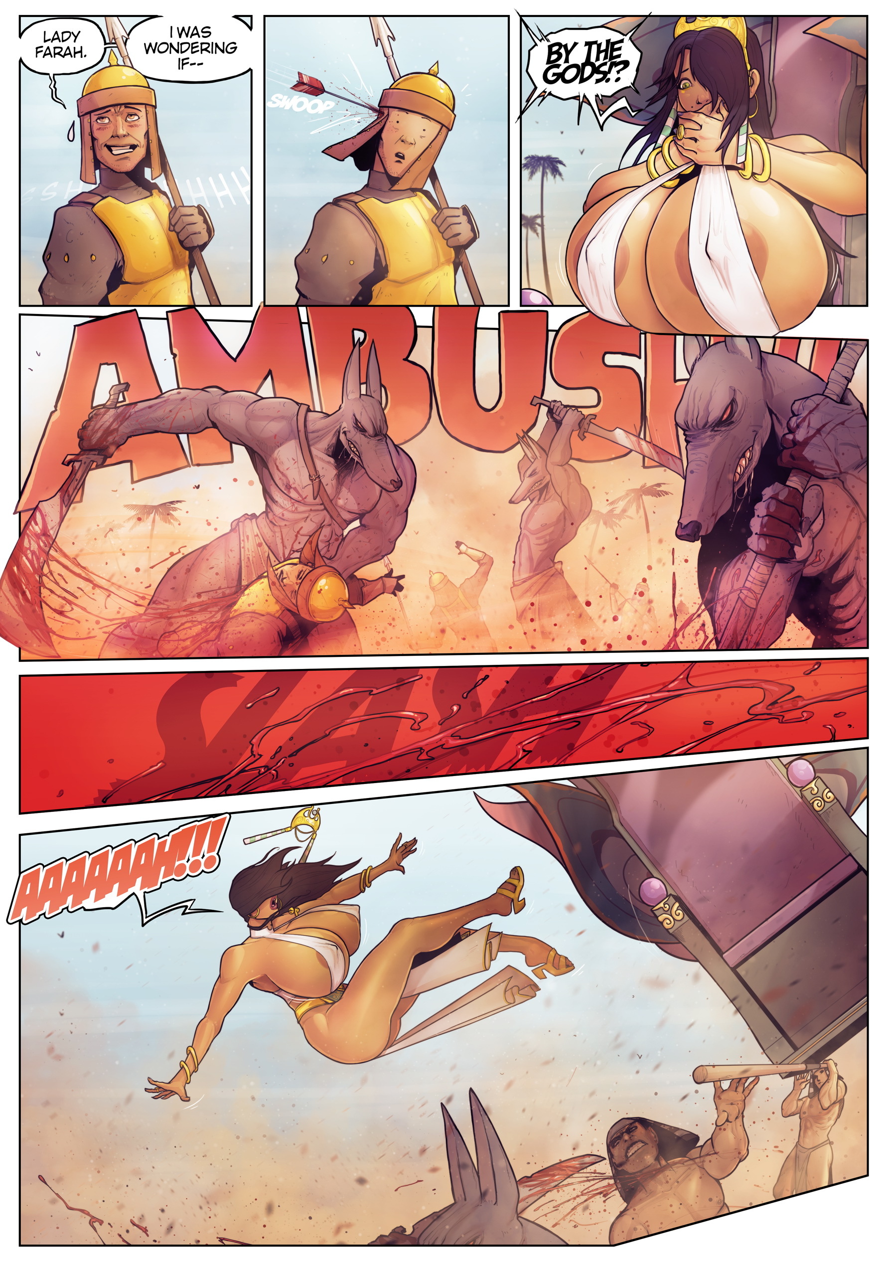 Tales of Pharah: In the Shadow of Anubis - Page 3