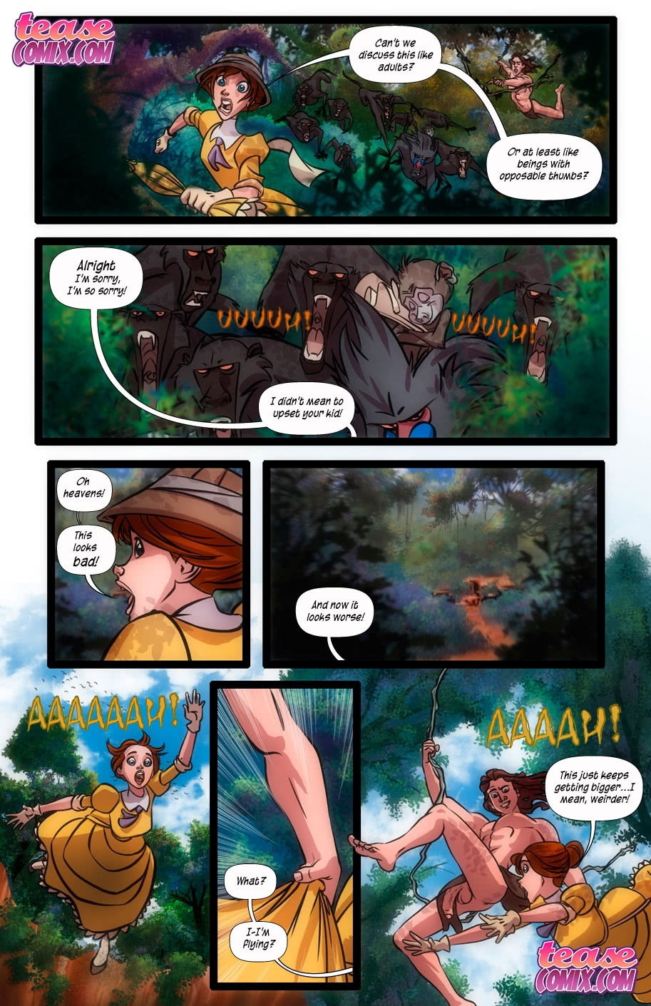 The Legend of the White Ape and the Snake - Page 1