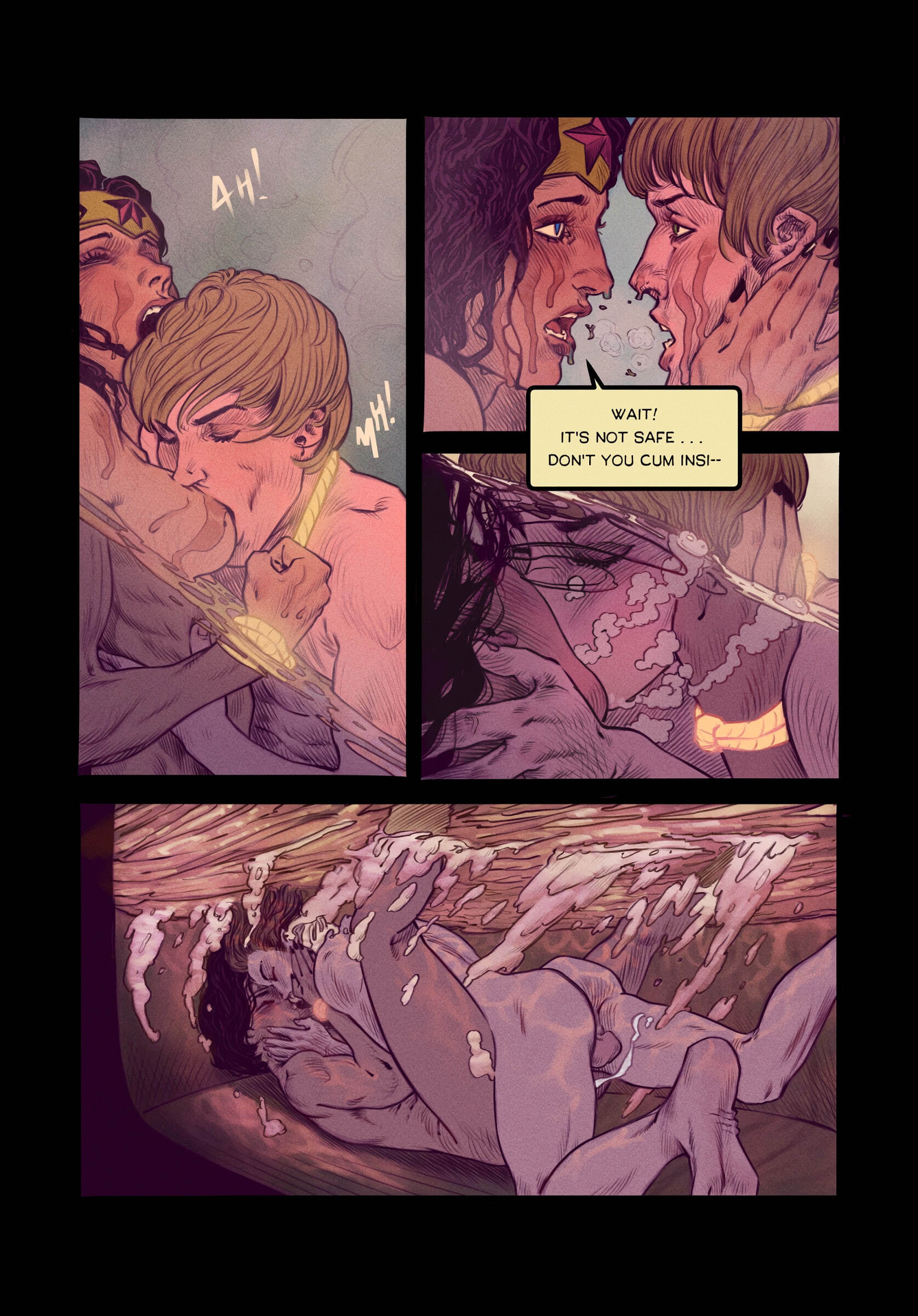 Wonder Woman's Bathroom Break - Page 7