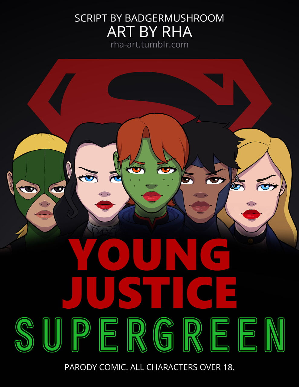 Young Justice - Supergreen - Page 1