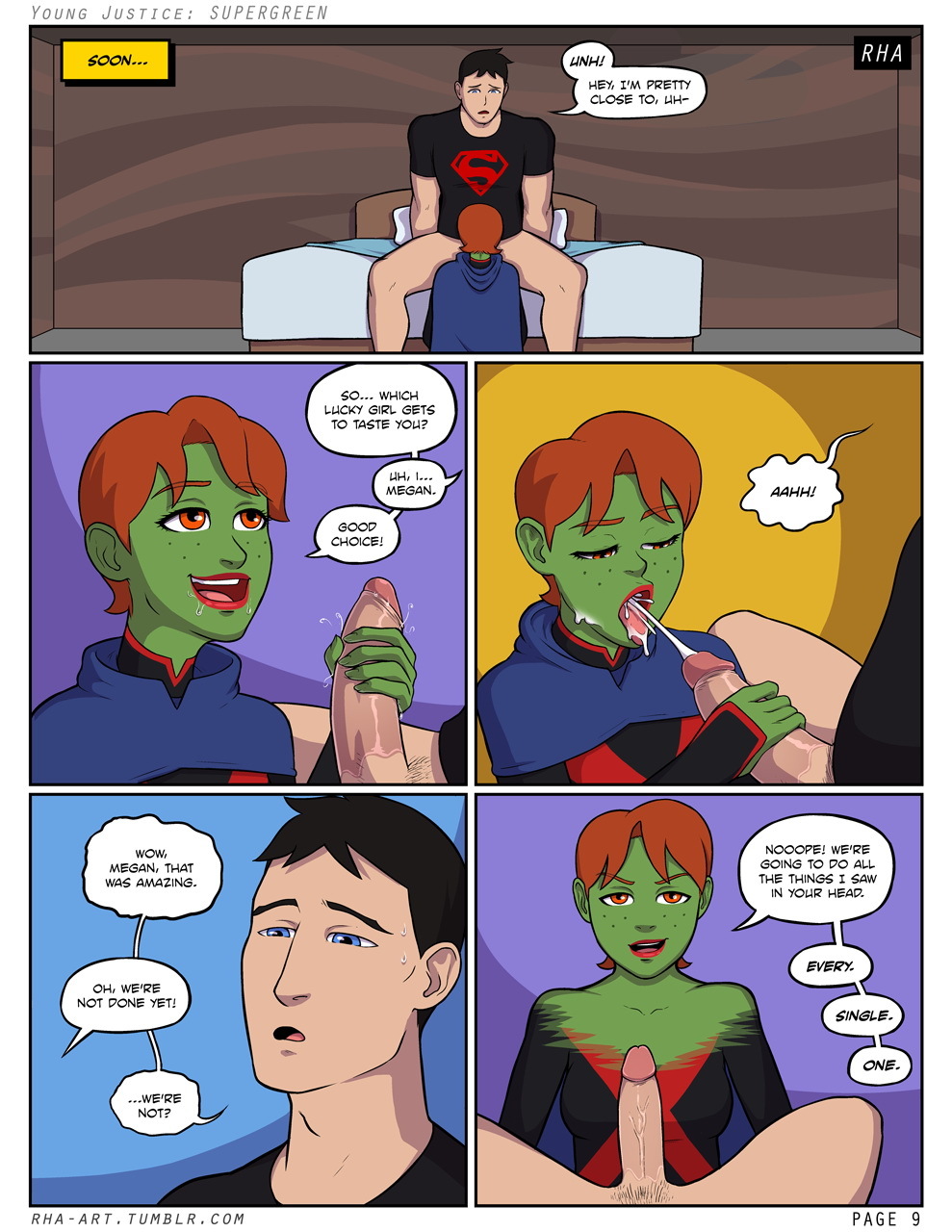 Young Justice - Supergreen - Page 10