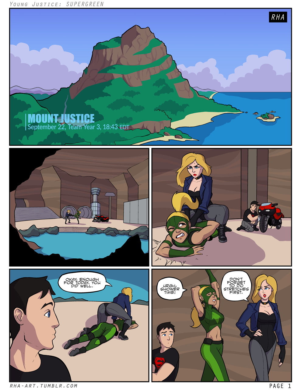Young Justice - Supergreen - Page 2